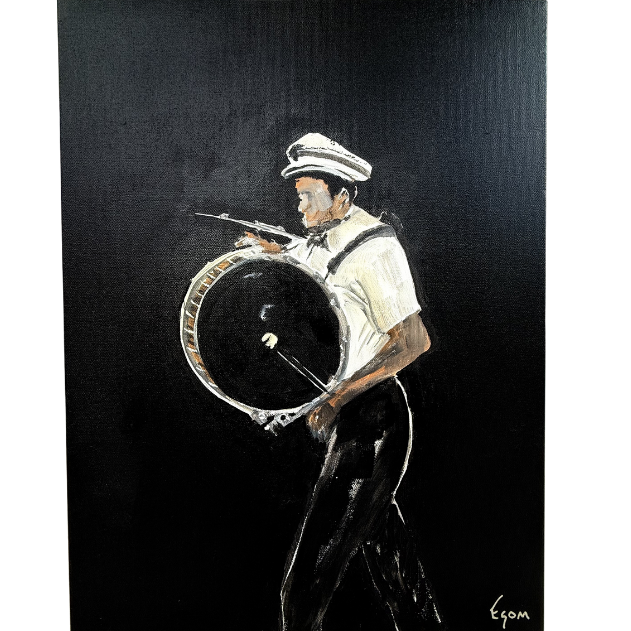 19. "The Drummer" Tony Mose | 18" x 24" | $1200