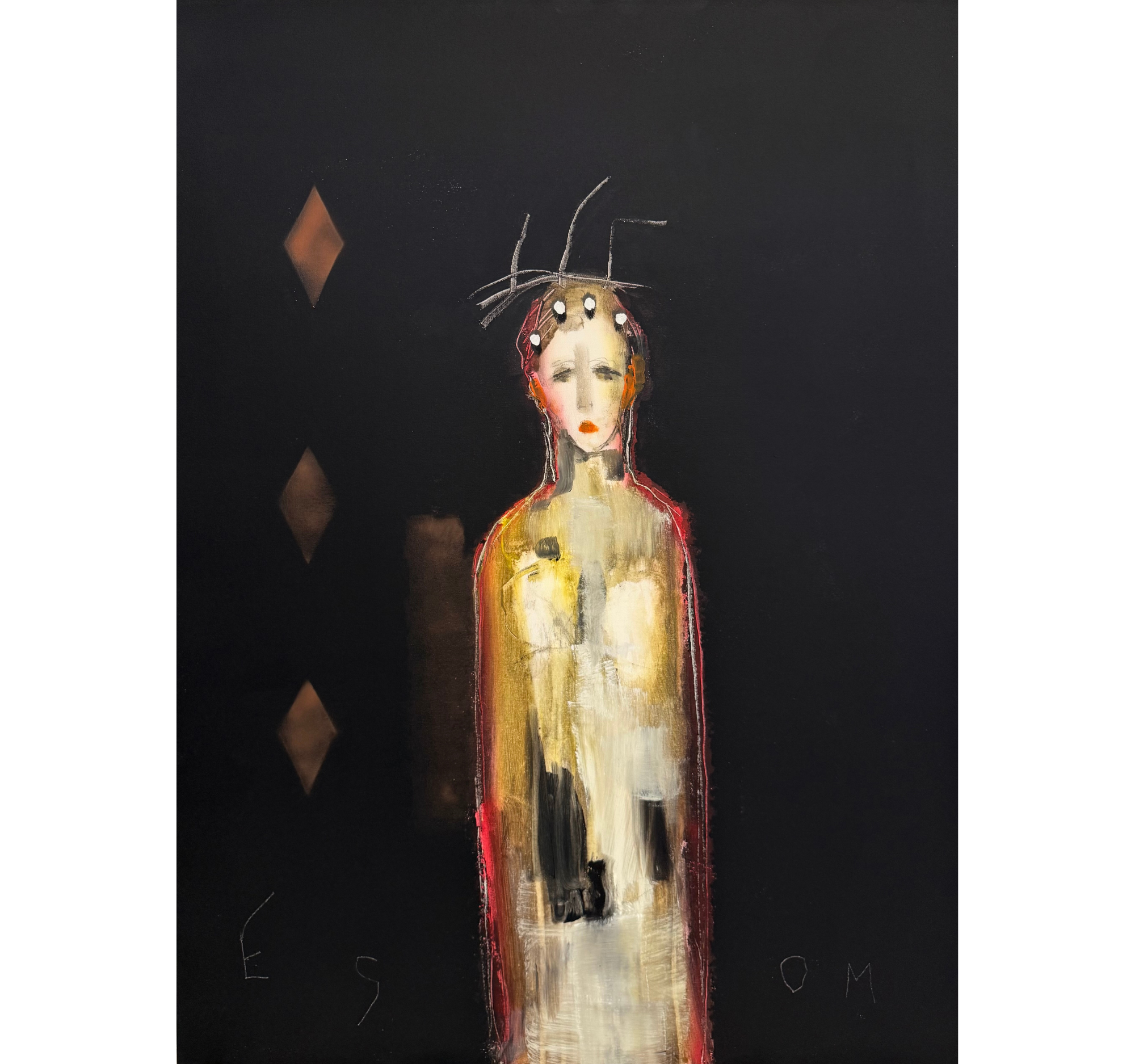 “Figure in Vermillion” Tony Mose