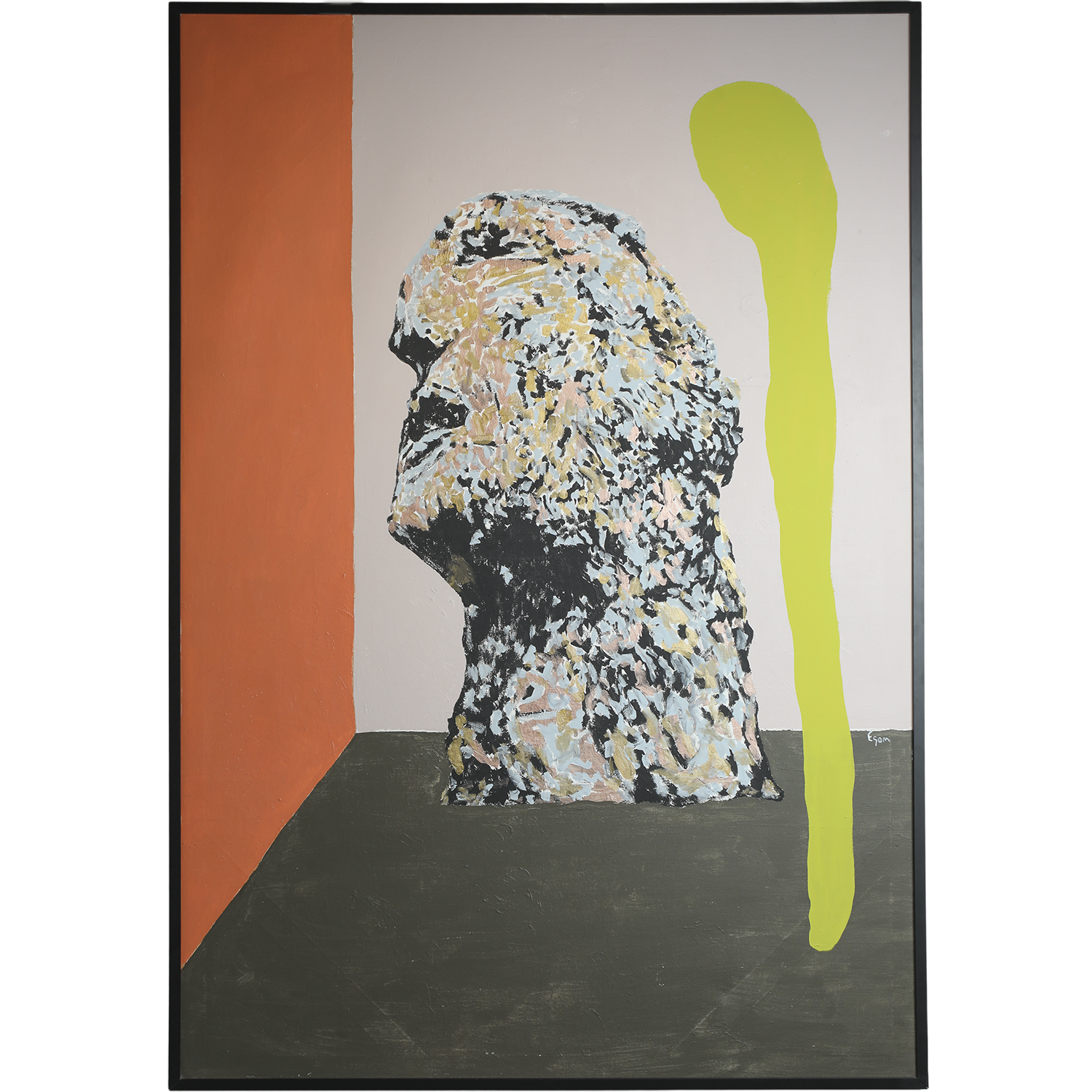 "Experience, In Pointillism" • 64 x 93  [ Framed ]