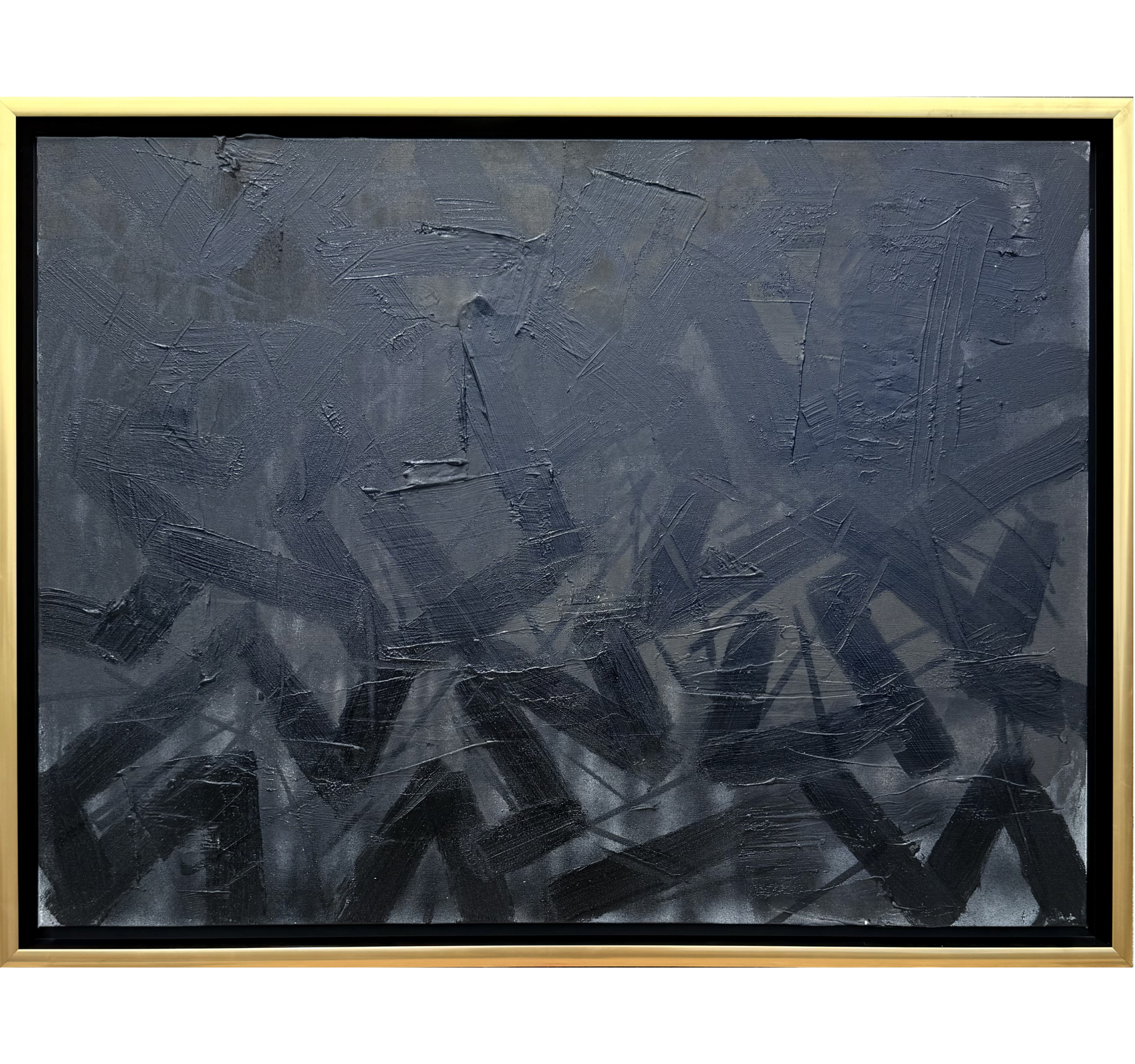108. "Under the CCC, in Black 2" Tracey Mose | 40" x 30"; Frame 43" x 33" | $3200
