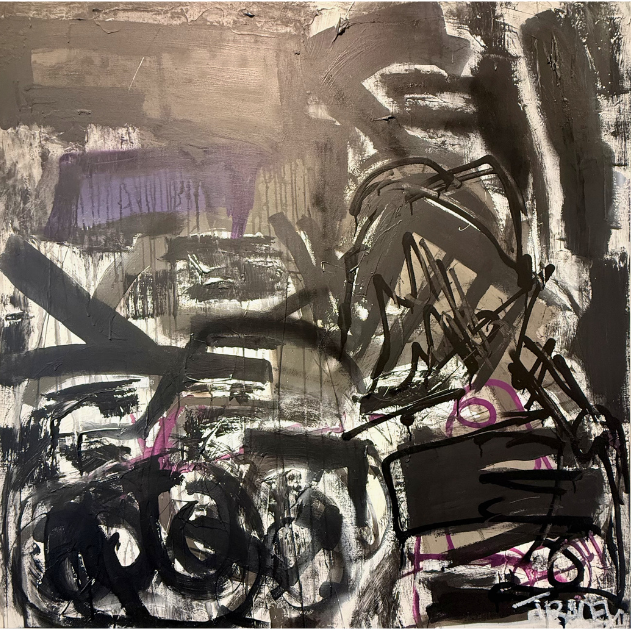 12. "ULTRAViolet" Tracey Mose | 48" x 48" | $3456