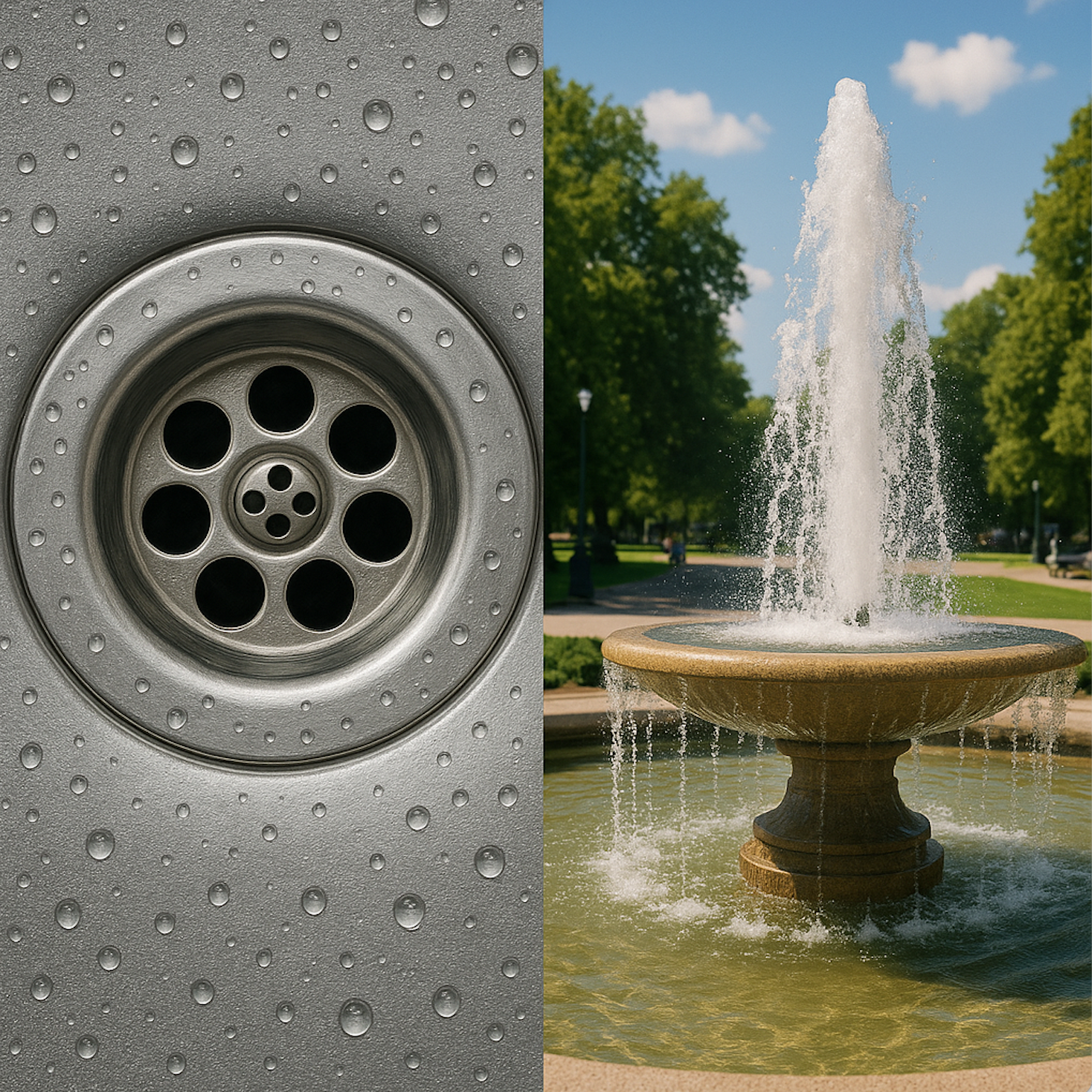 Drains and Fountains