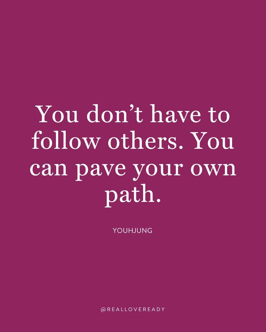 There is strength in choosing your own direction &mdash; even when it looks different from what others expect.
Your life isn&rsquo;t meant to be a copy of someone else&rsquo;s journey.

Your intuition, your dreams, and your values are allowed to guid