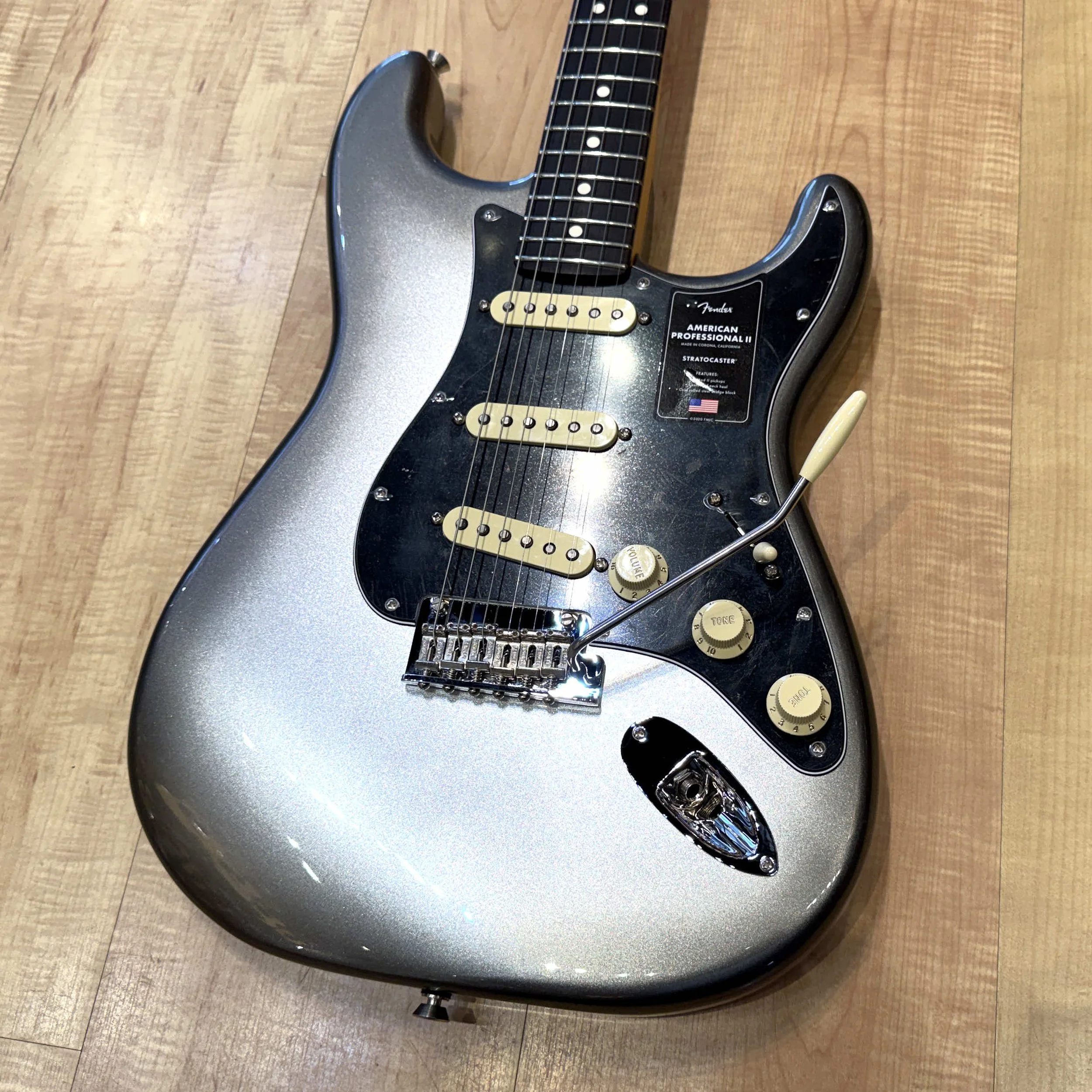 Fender American Professional II Stratocaster Electric Guitar In Mercury