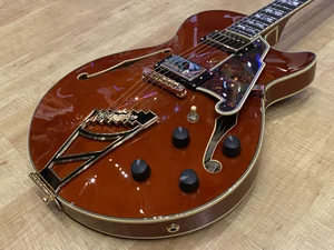D'Angelico Excel SS Single Cut Semi-Hollow Electric Guitar (Viola