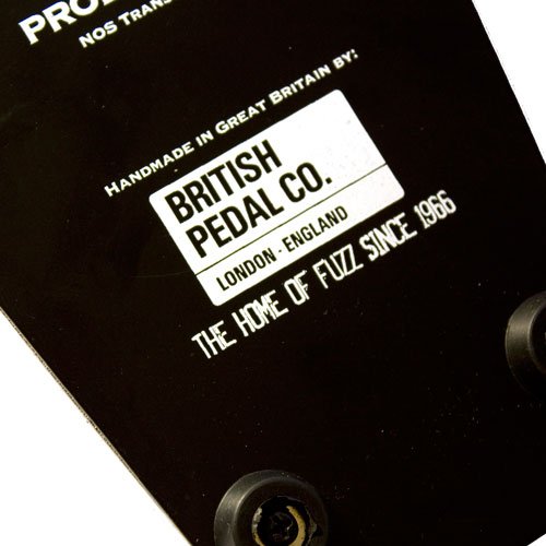 British Pedal Company Vintage Series MKII Tone Bender OC81D Fuzz Pedal —  Andy Babiuk's Fab Gear