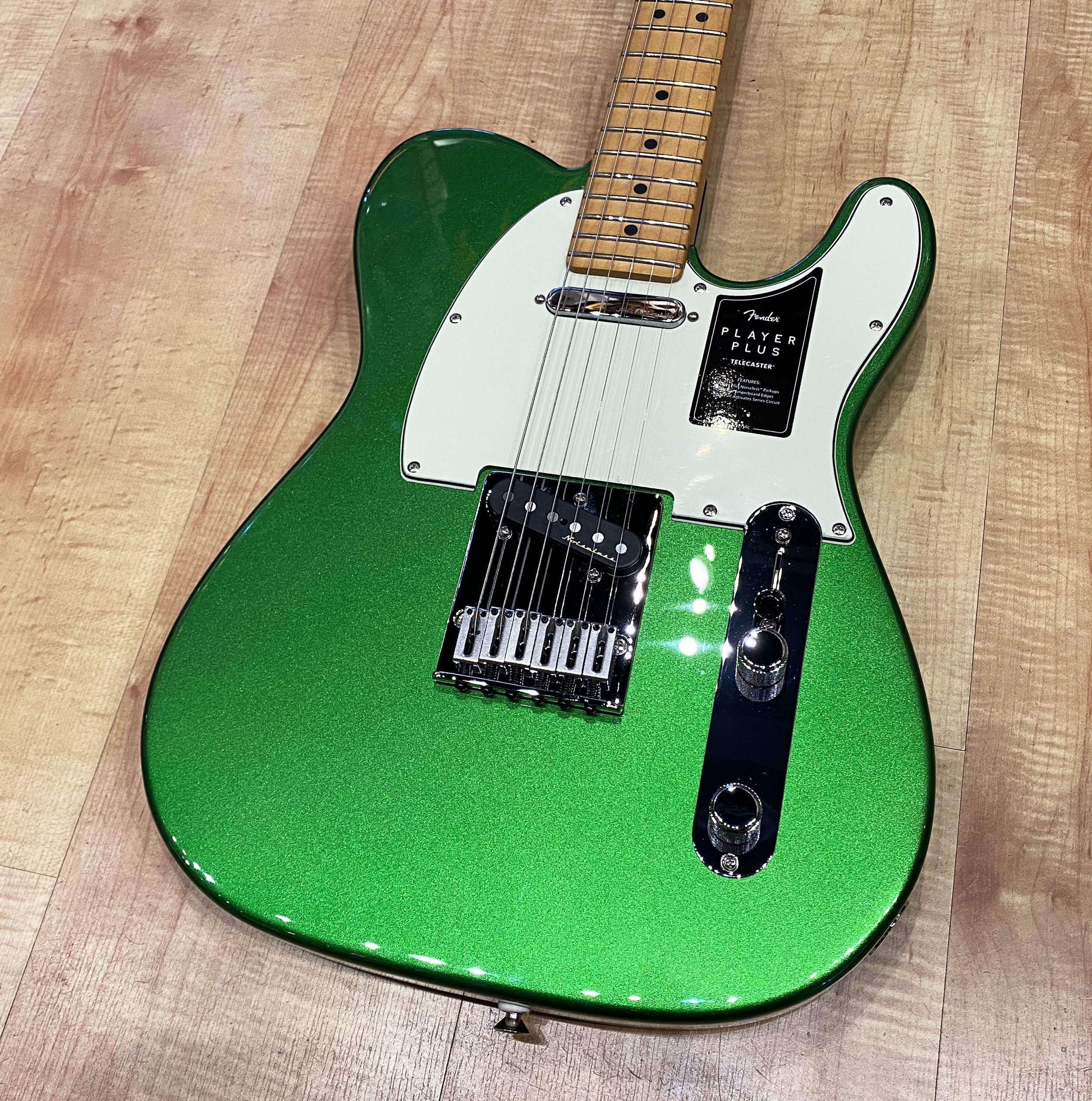 Fender_Player_Plus_Telecaster_Electric_Guitar_Cosmic_Jade_Green_1