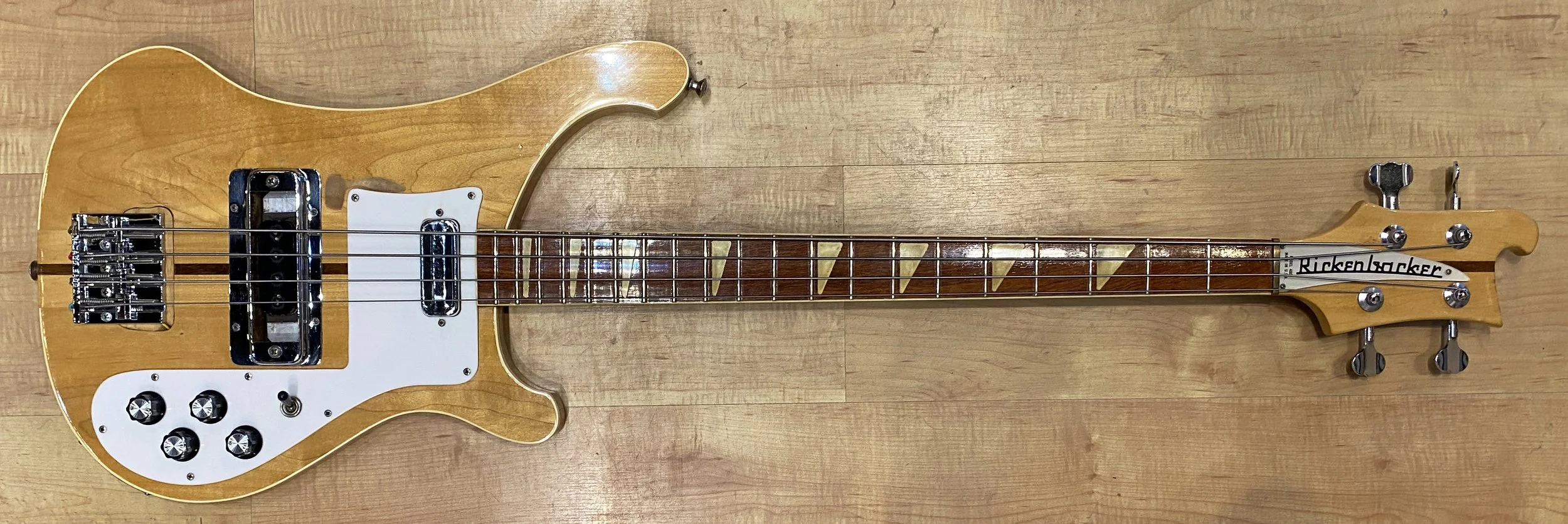 Vintage 1973 Rickenbacker 4001 Bass (MapleGlo) — Andy Babiuk