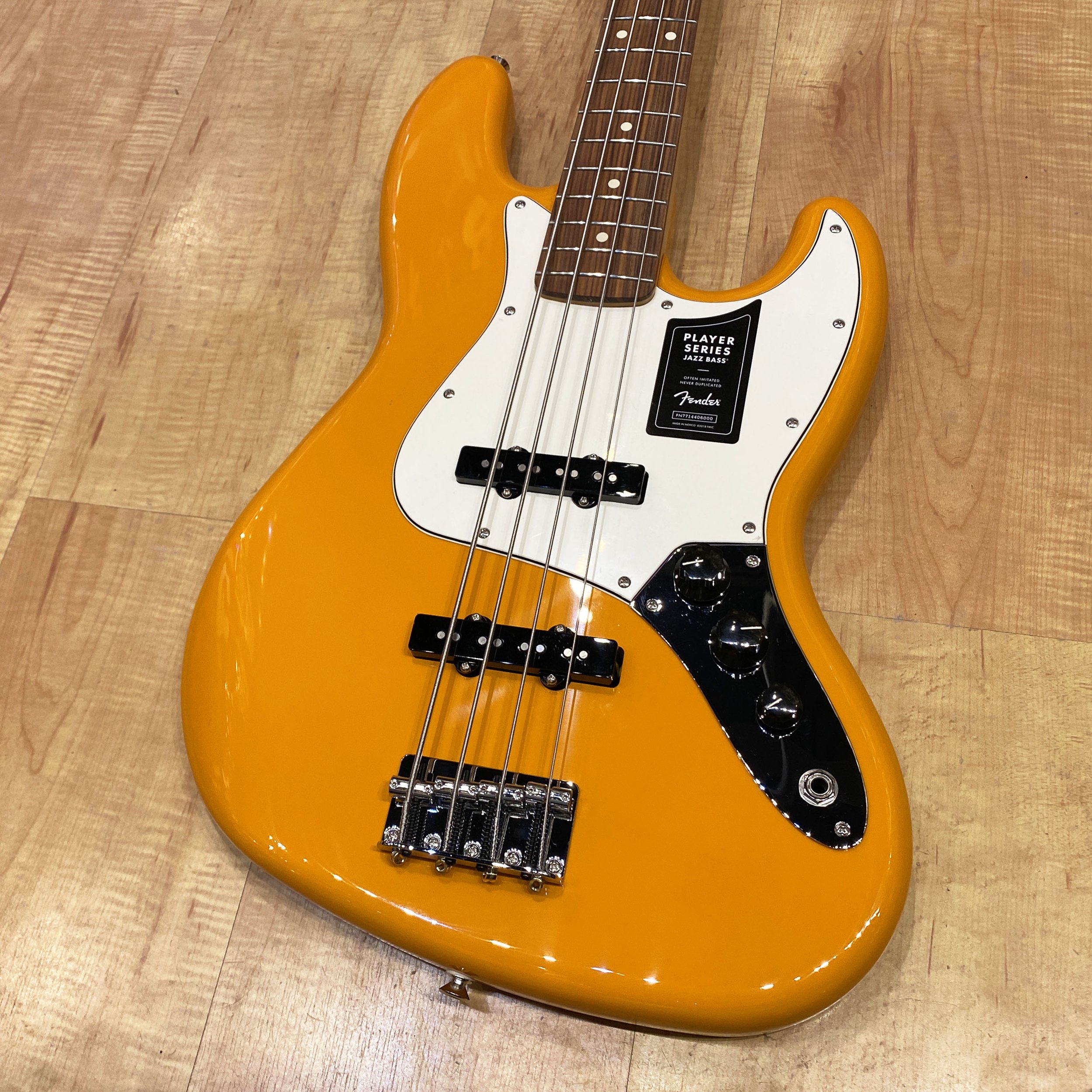 Fender Player Jazz Bass Capri Orange — Andy Babiuk's Fab Gear