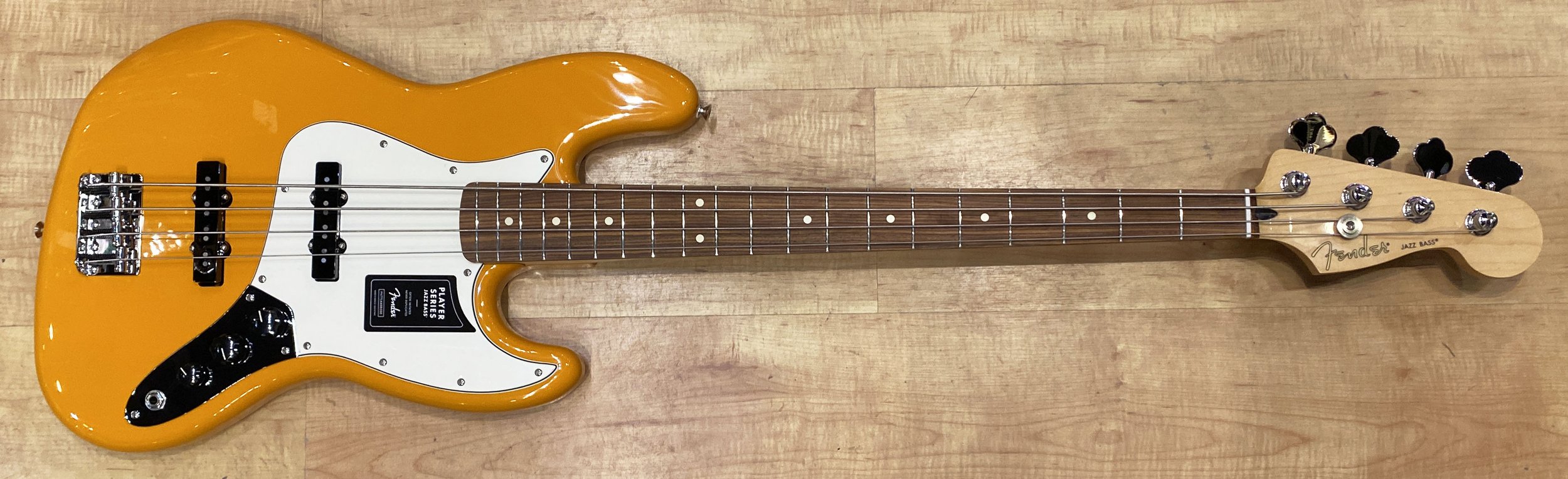 Fender Player Jazz Bass Capri Orange — Andy Babiuk's Fab Gear