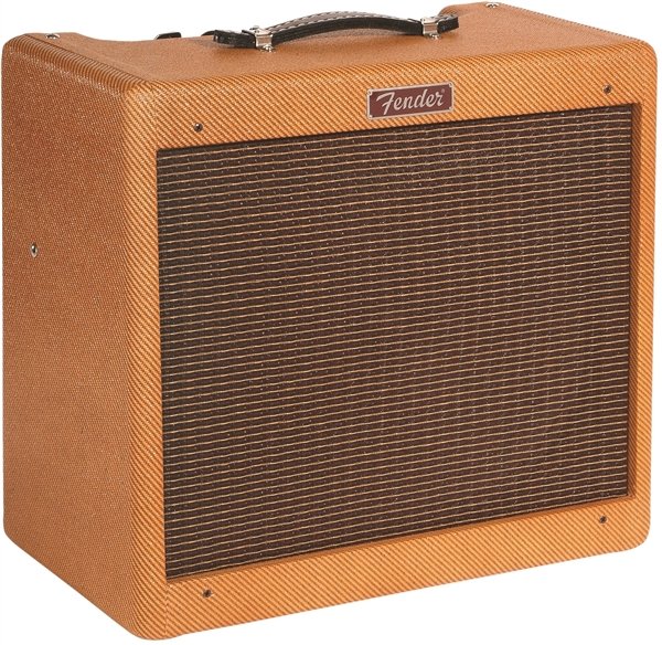 Fender Blues Junior 1x12 15-watt Tube Combo Amp Lacquered Tweed