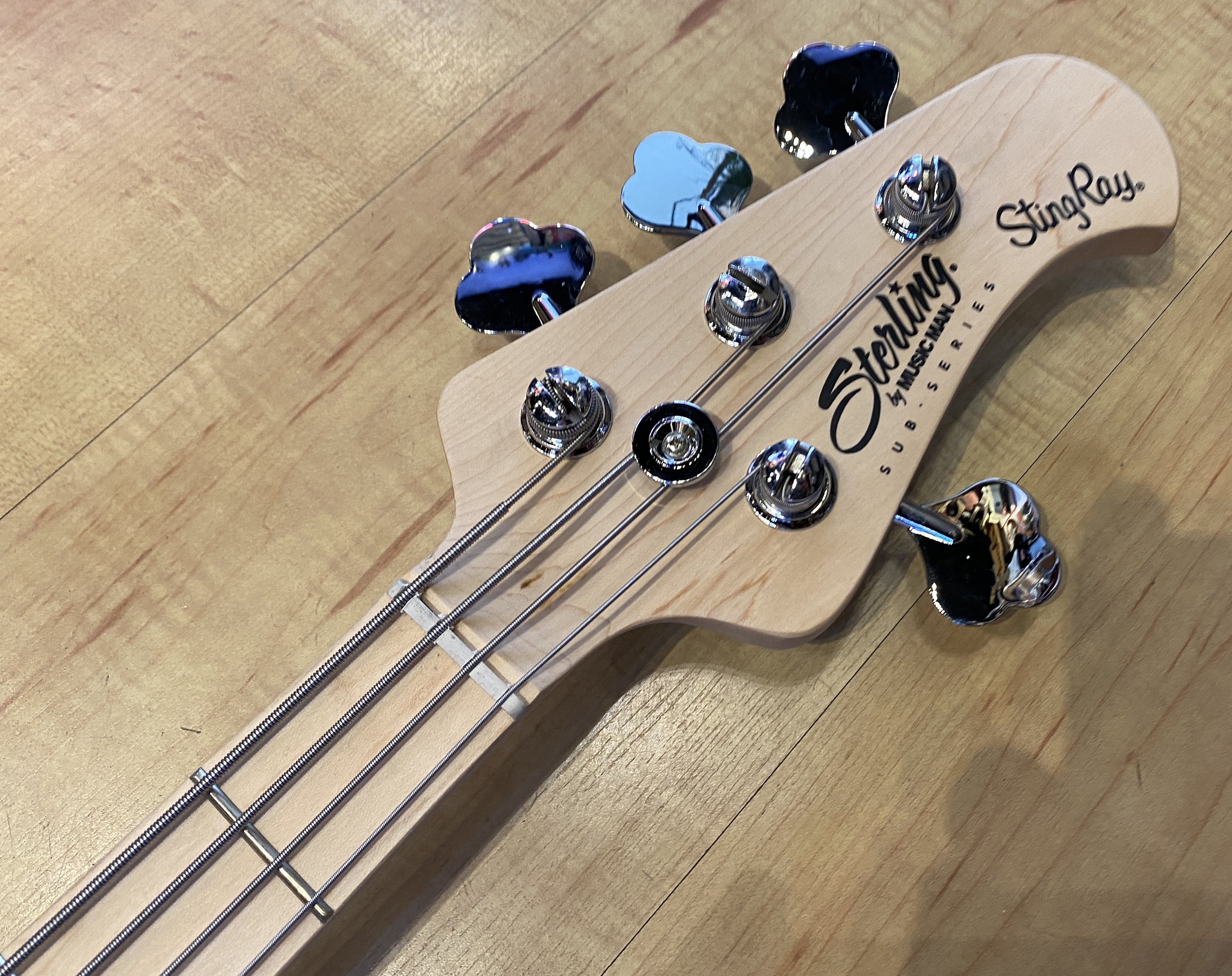 Sterling By Music Man StingRay Ray4HH Bass Olive — Andy Babiuk's Fab Gear