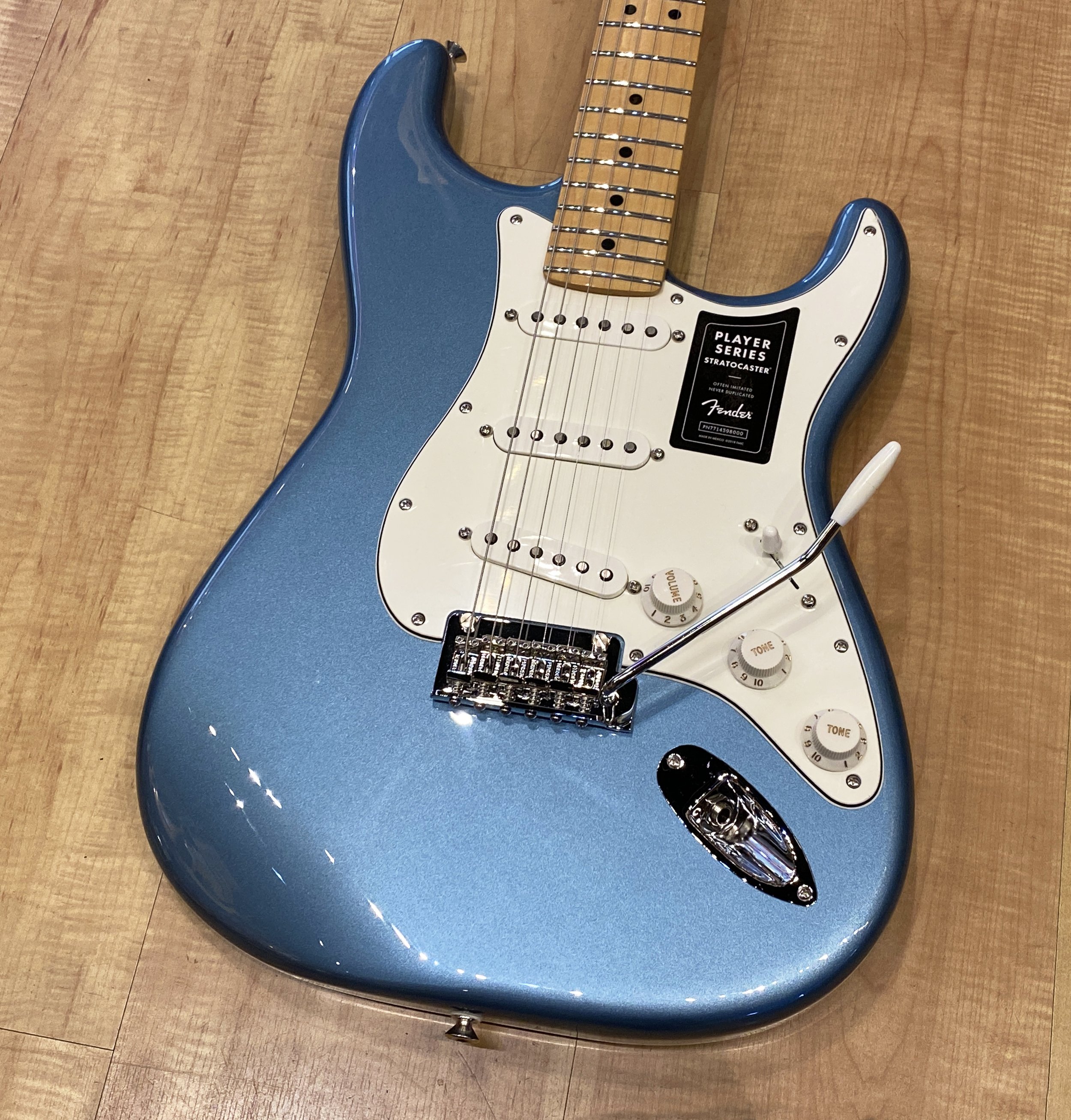 Fender Player Series Stratocaster Electric Guitar Tidepool — Andy Babiuk's  Fab Gear