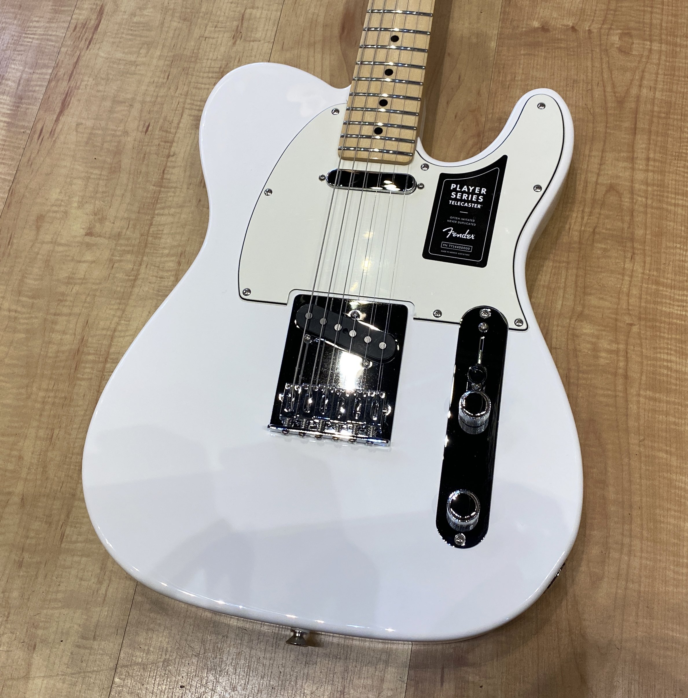 Fender Player Telecaster Electric Guitar Polar White — Andy Babiuk's Fab  Gear