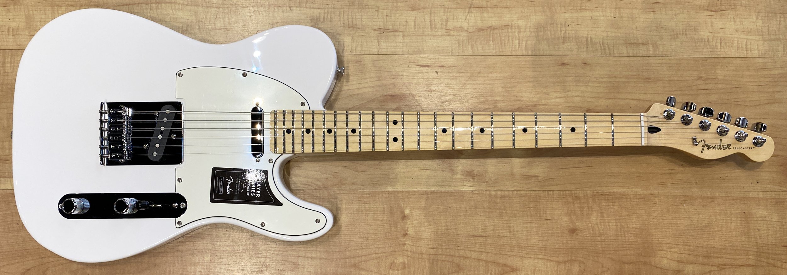 Fender Player Telecaster Electric Guitar Polar White — Andy