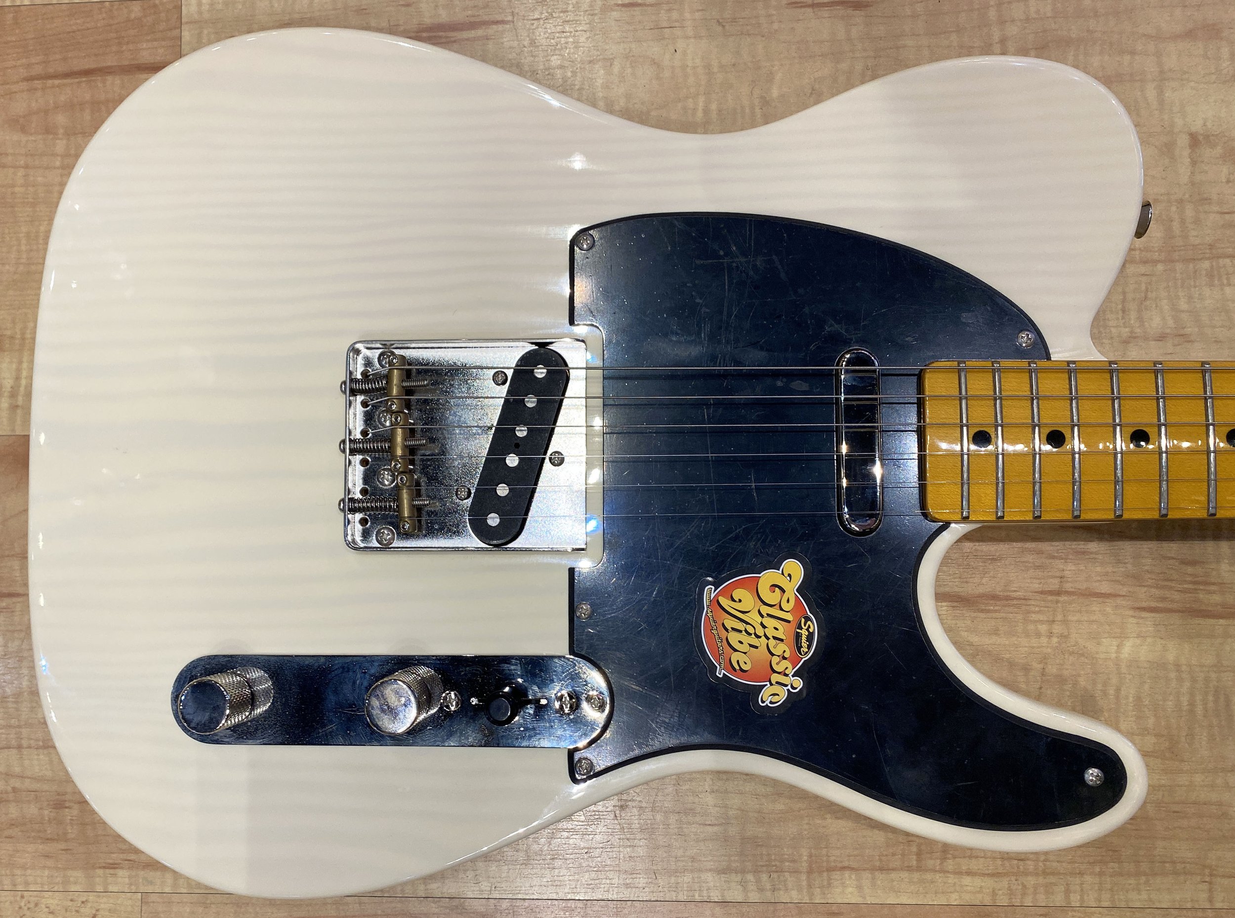 Squier Classic Vibe '50s Telecaster Electric Guitar White Blonde 