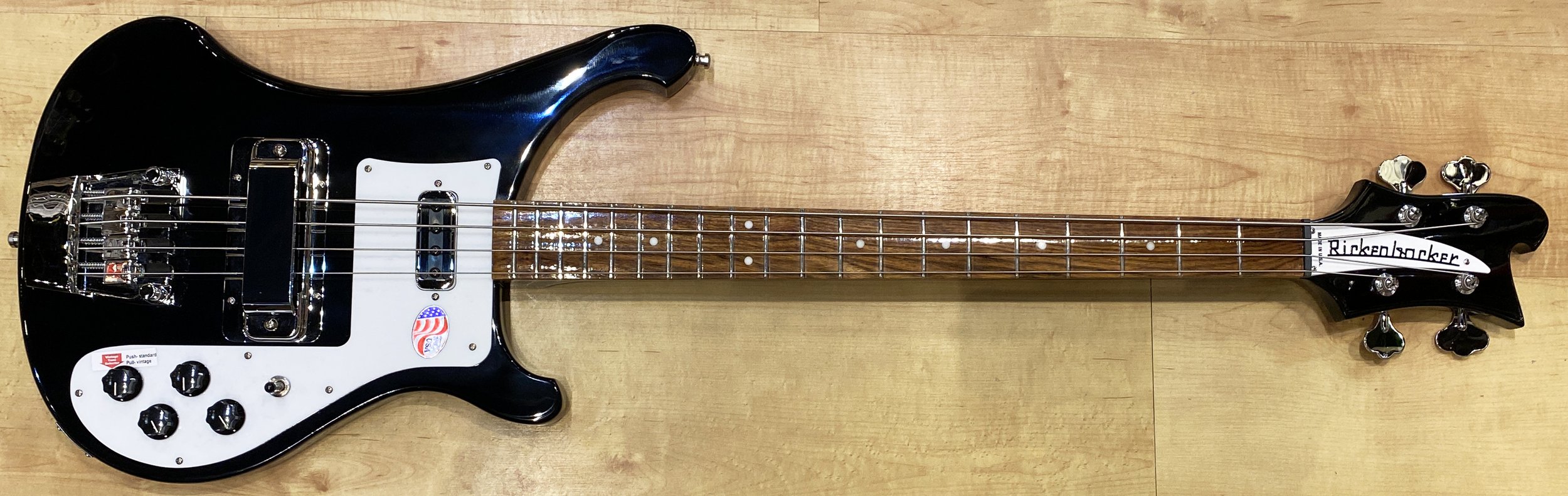 Rickenbacker 4003S Bass JetGlo — Andy Babiuk's Fab Gear