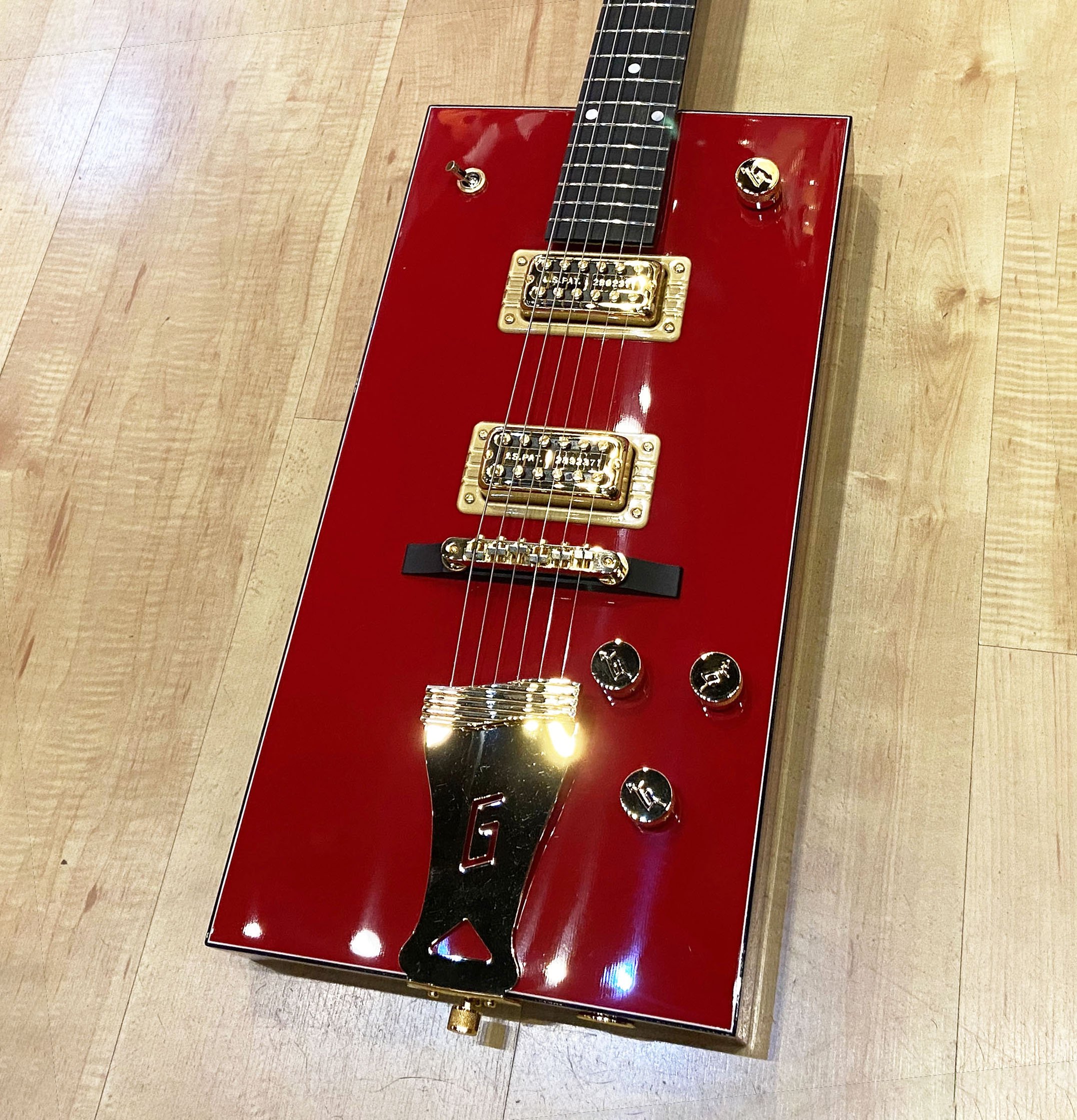 Gretsch G6138 Bo Diddley Box Guitar Firebird Red — Andy Babiuk's Fab Gear