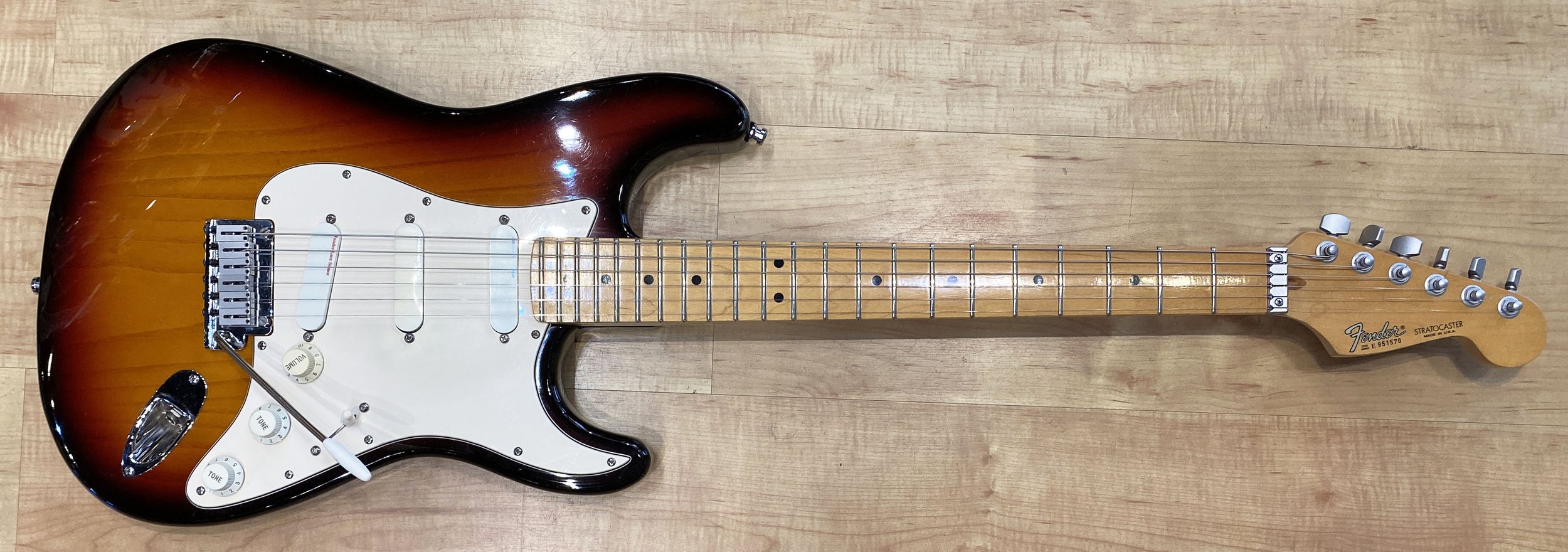 1989 Fender Stratocaster Plus Standard Deluxe Strat USA American
