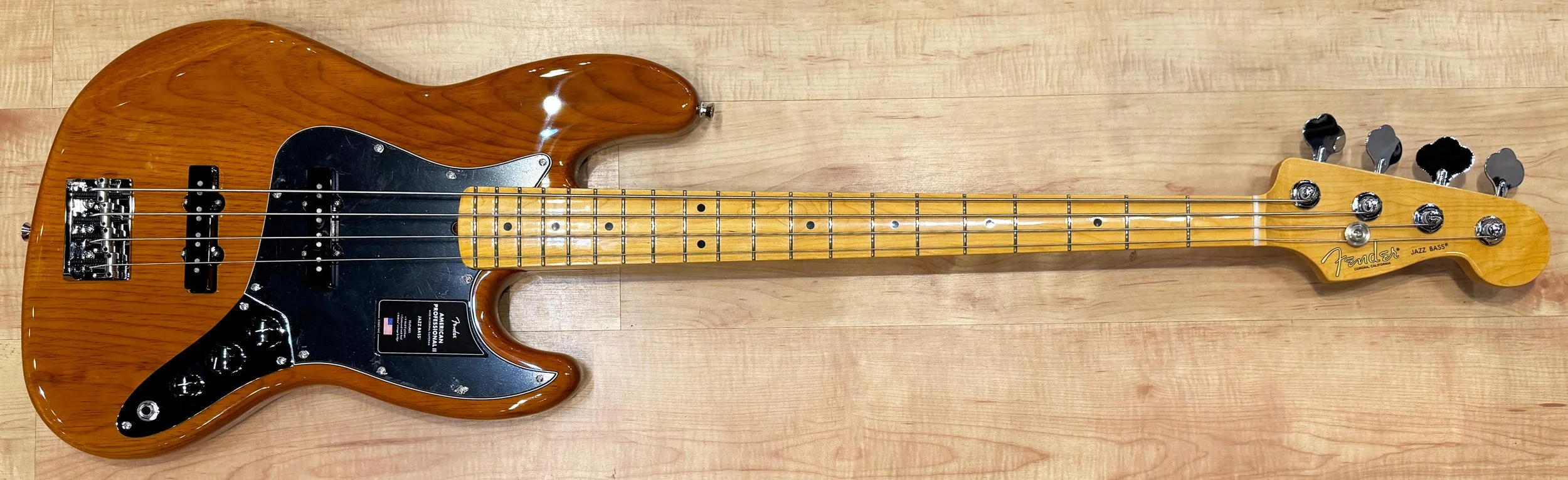 Fender American Professional II Jazz Bass Roasted Pine — Andy  