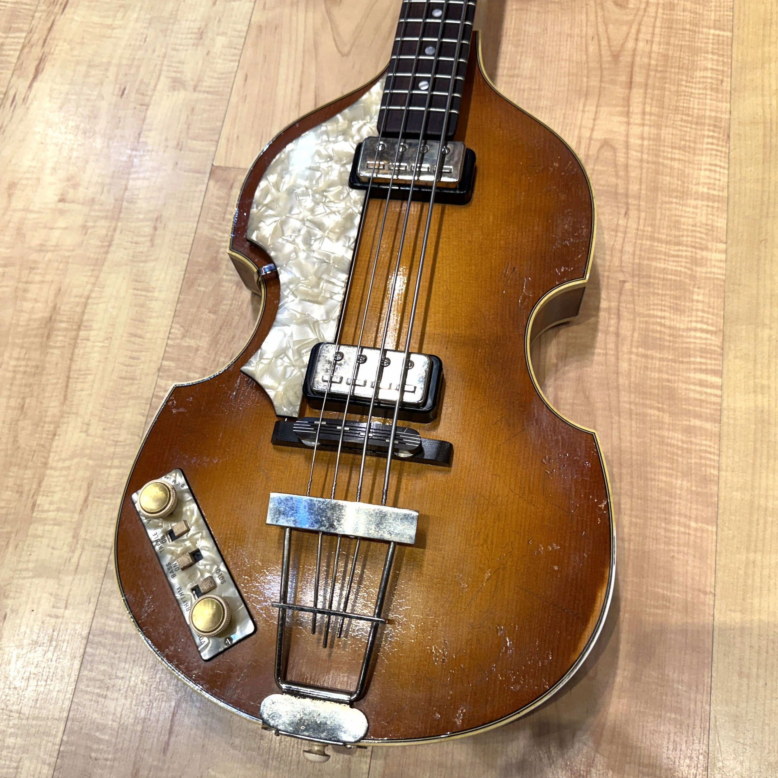 Hofner 500/1 ’63-RLC Violin Beatle Bass Lefty (Vintage Finish)