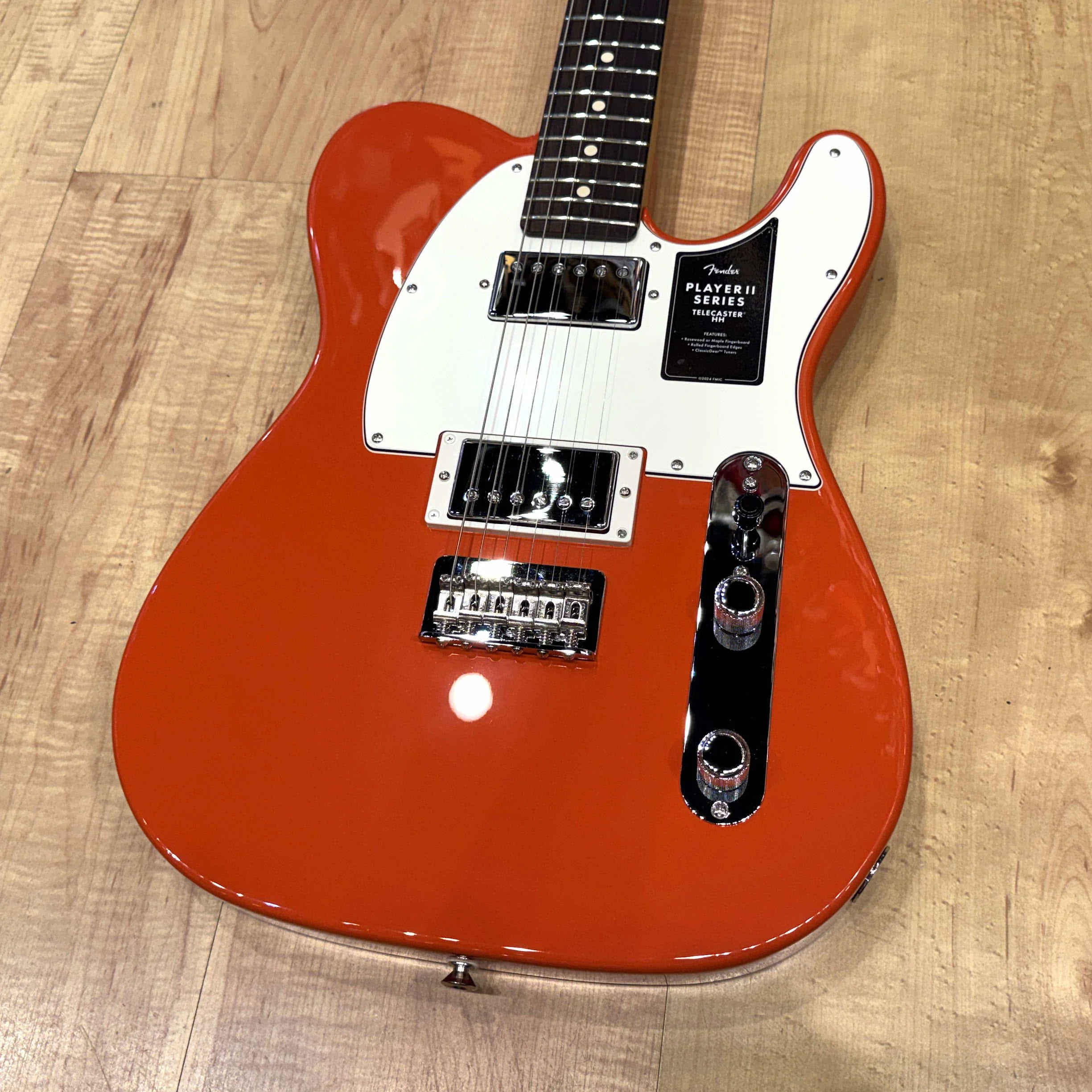 Fender Player II Telecaster HH Electric Guitar (Rallye Orange)