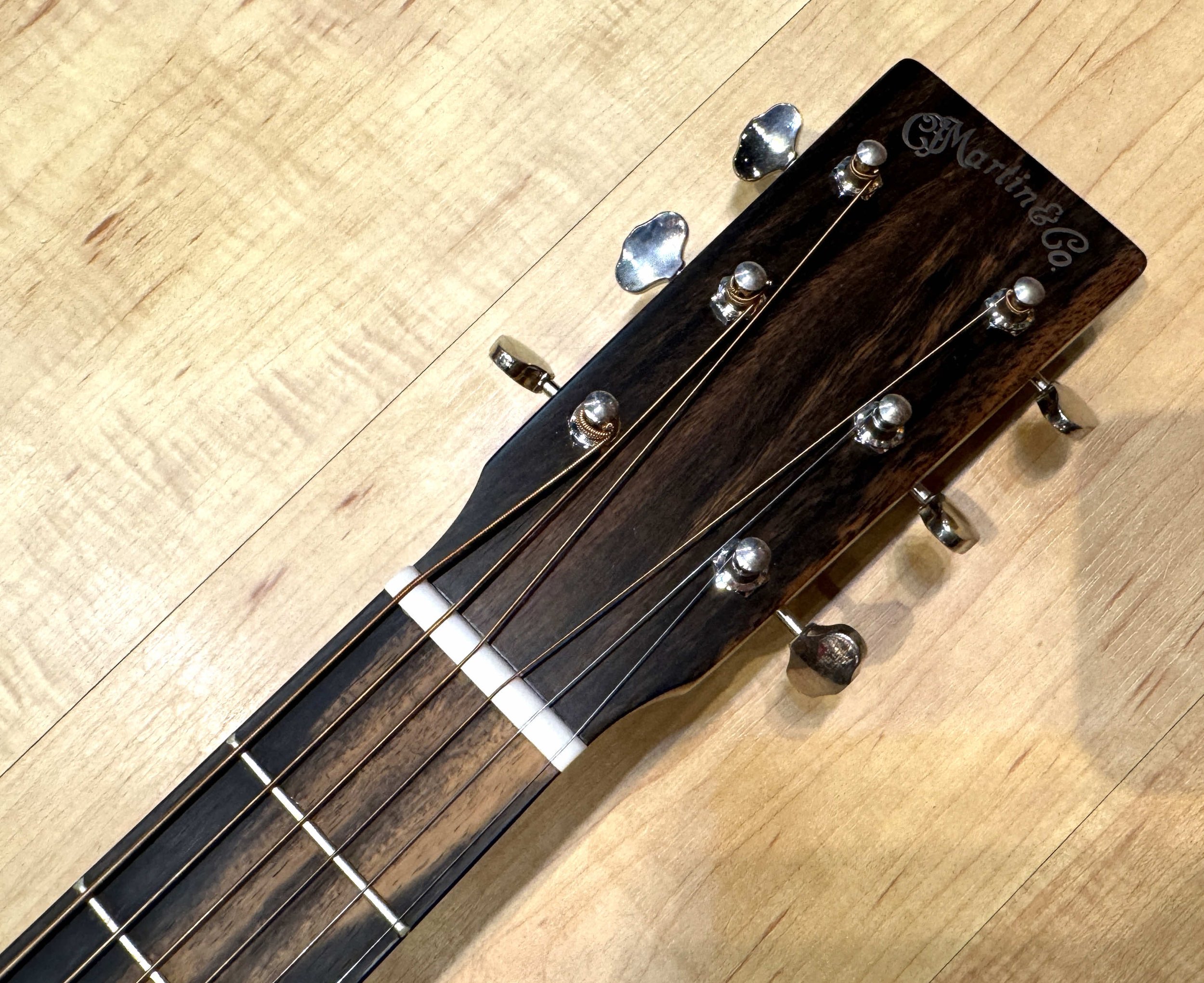 Headstock of the Martin Road Series SC-13E Acoustic-Electric Guitar (Previous Model)