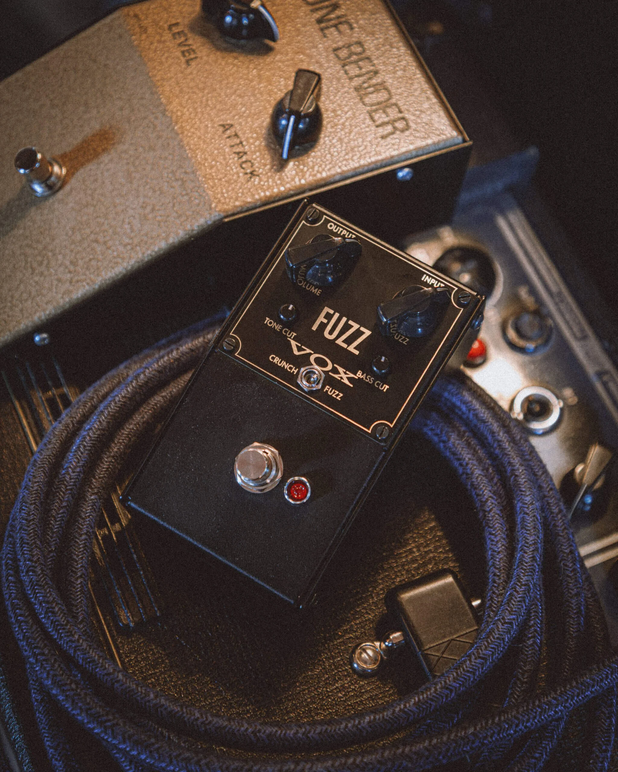 Full view of the VOX VFZ-1 Fuzz & Treble Booster Pedal