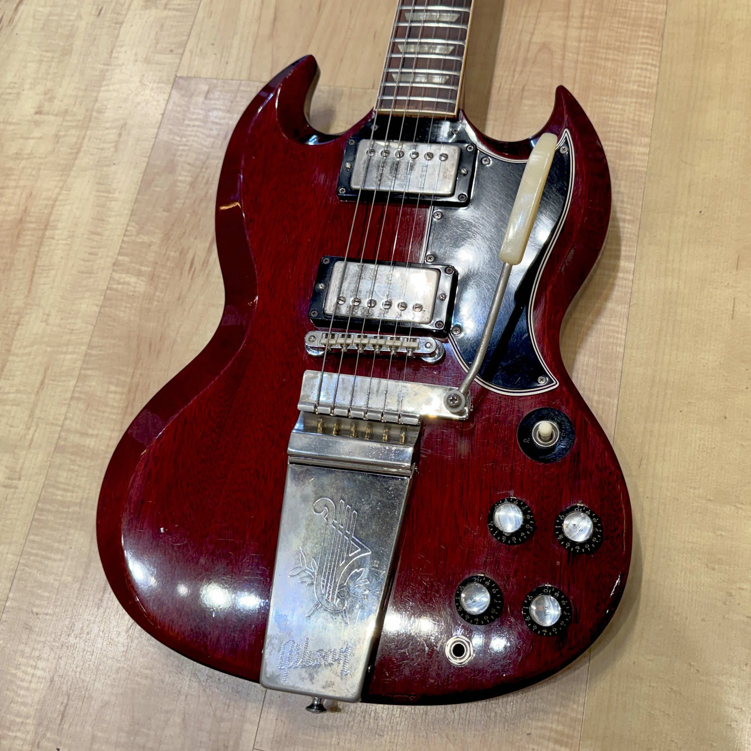 Gibson Les Paul/SG Standard Model Solid Body Electric Guitar - Vintage 1963