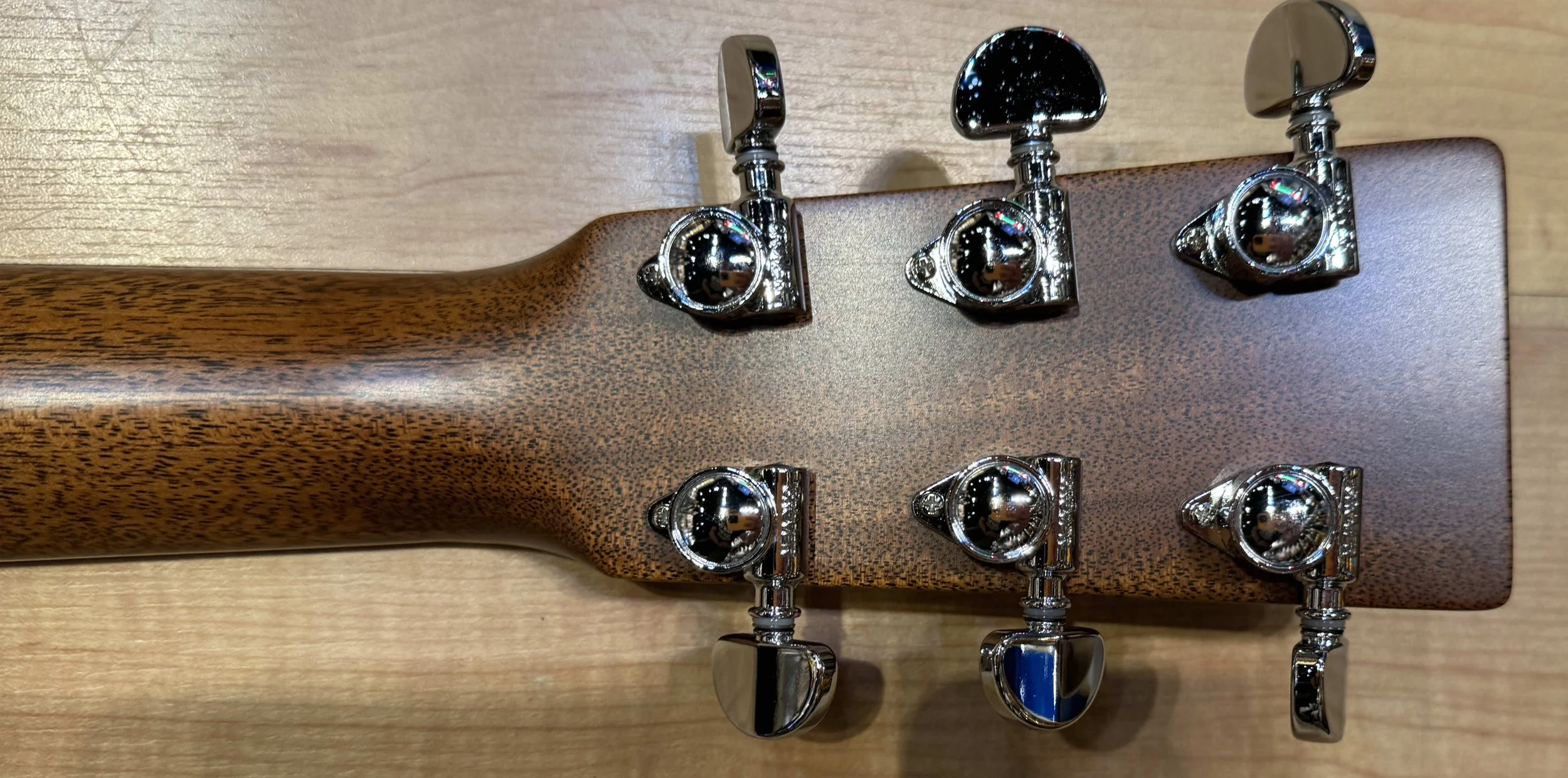 Tuners of the Martin Standard Series 2025 Edition D-35 Acoustic Guitar Serial Number 3002108