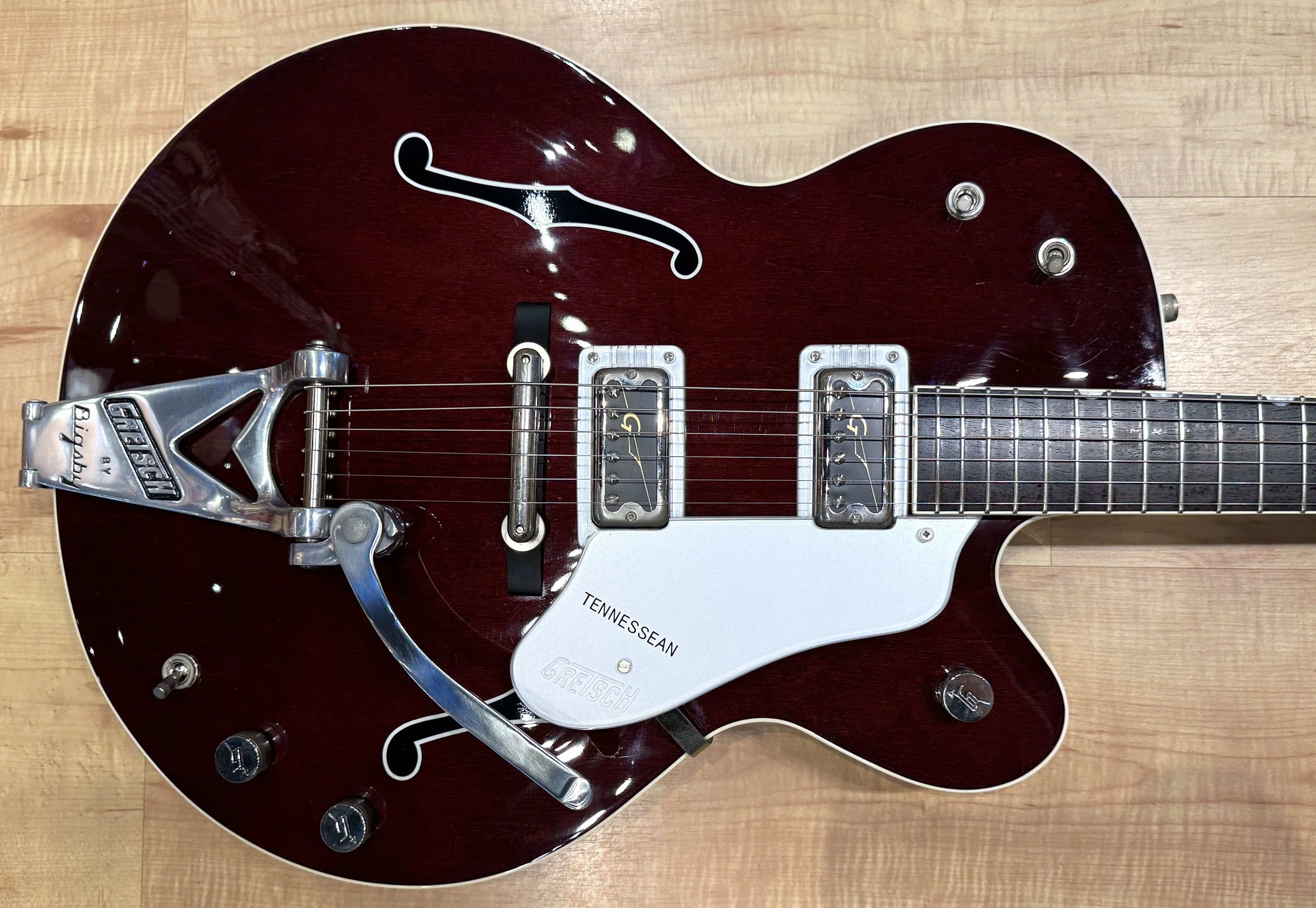 body of the Gretsch 6119-62HT Tennessean Semi-Hollow Electric Guitar- Used 2001