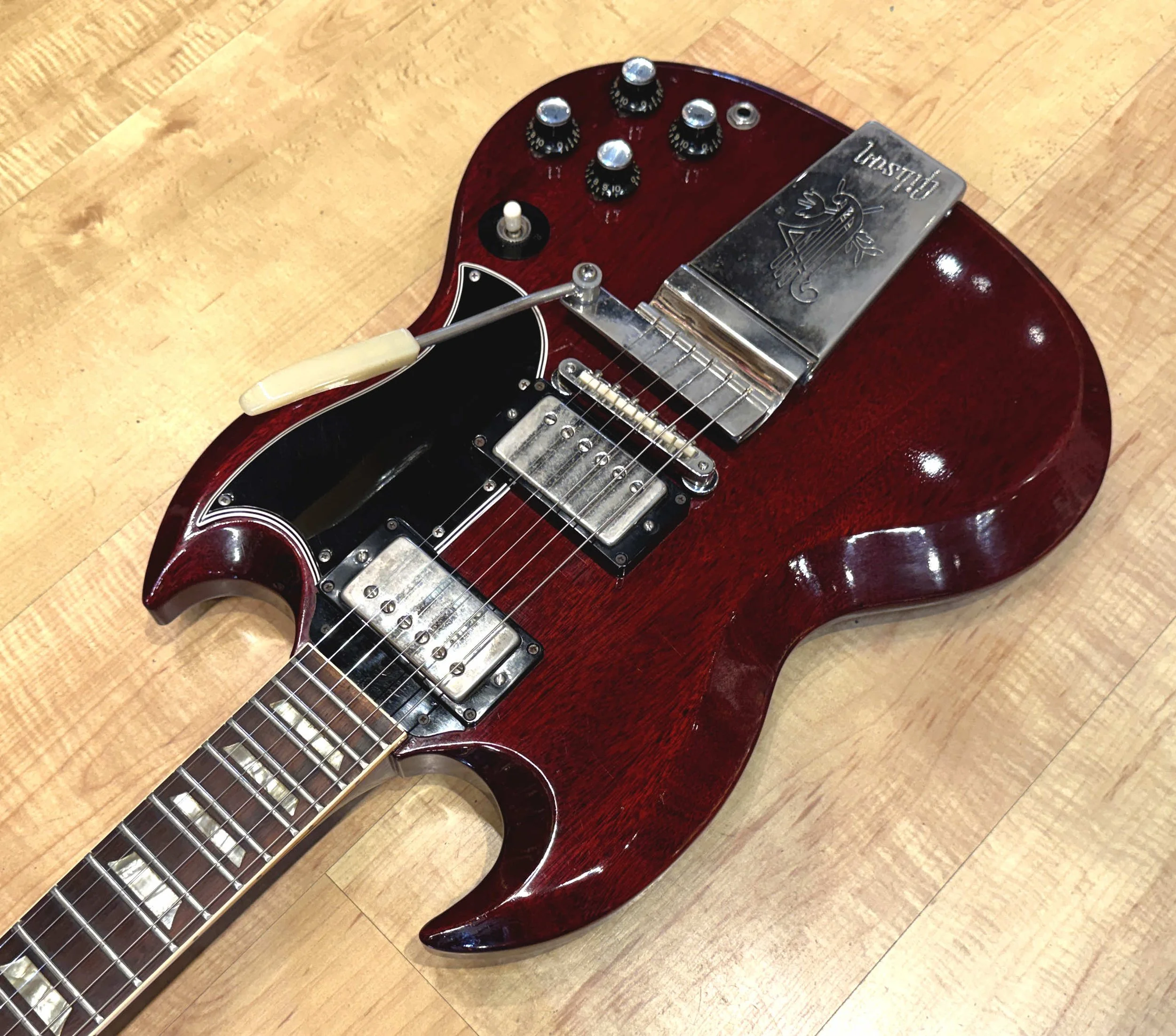 Pickups of the Gibson Les Paul/SG Standard Model Solid Body Electric Guitar