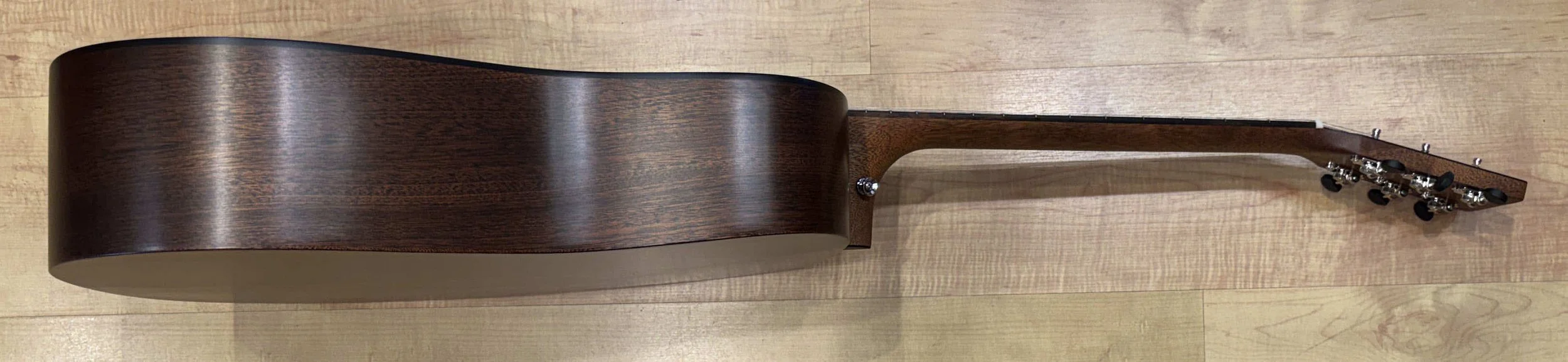 Left side of the Martin Road Series D-10E Retro Acoustic Electric Guitar