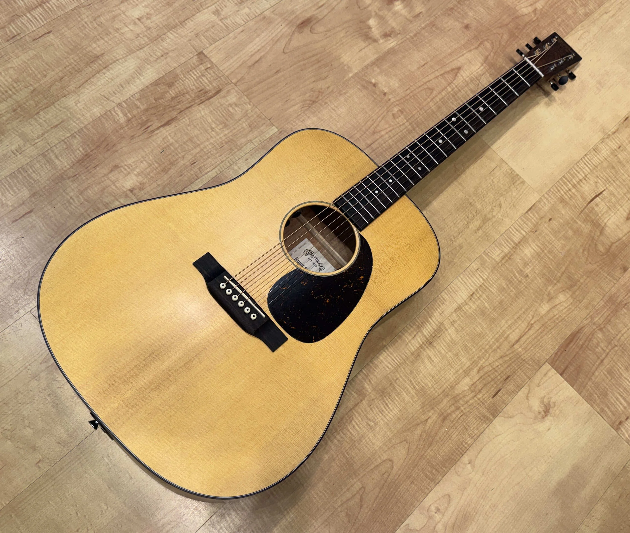 Full view of the Martin Road Series D-10E Retro Acoustic Electric Guitar