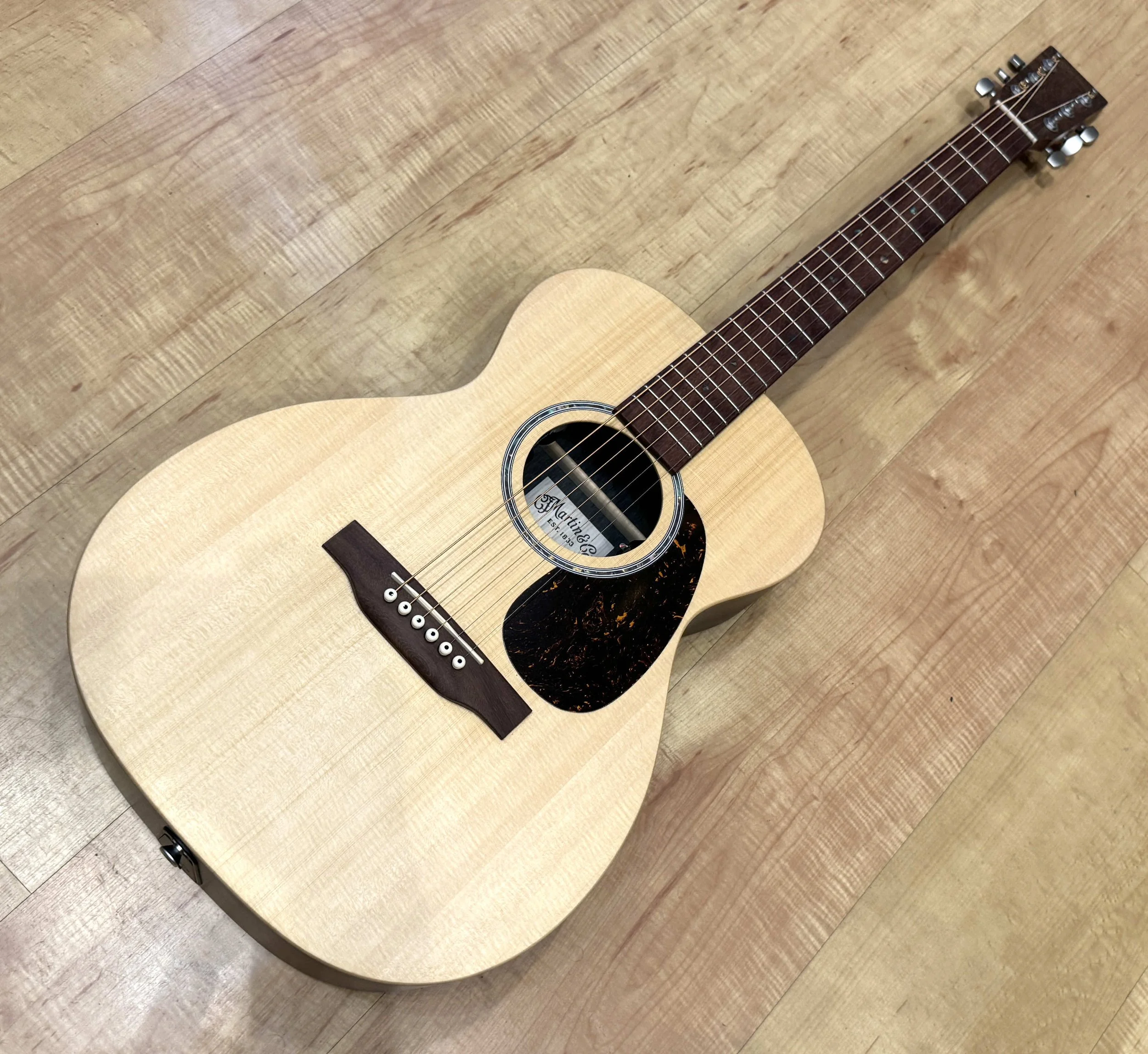 Full view of the Martin X Series 0-X2E Cocobolo Acoustic Electric Guitar