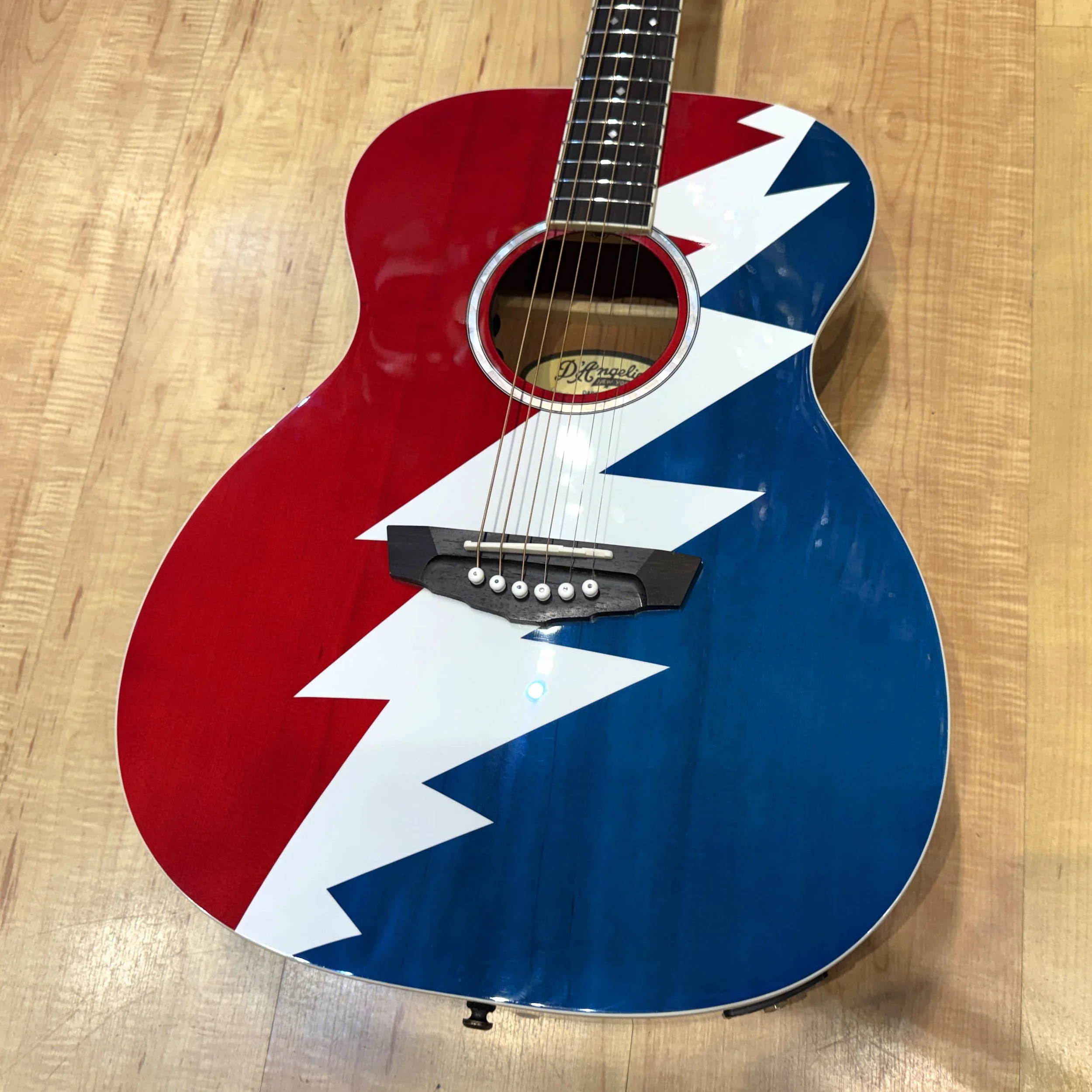 D'Angelico Grateful Dead Tammany Acoustic Electric Guitar