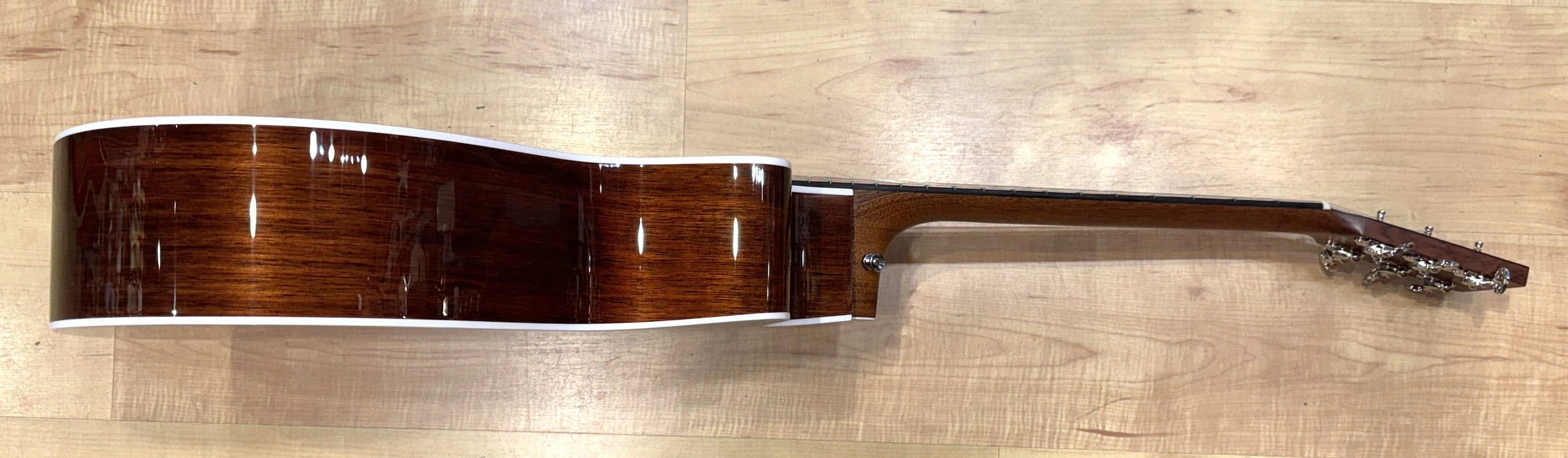Right side of the Martin Road Series GPC-13E Modern Acoustic Electric Guitar