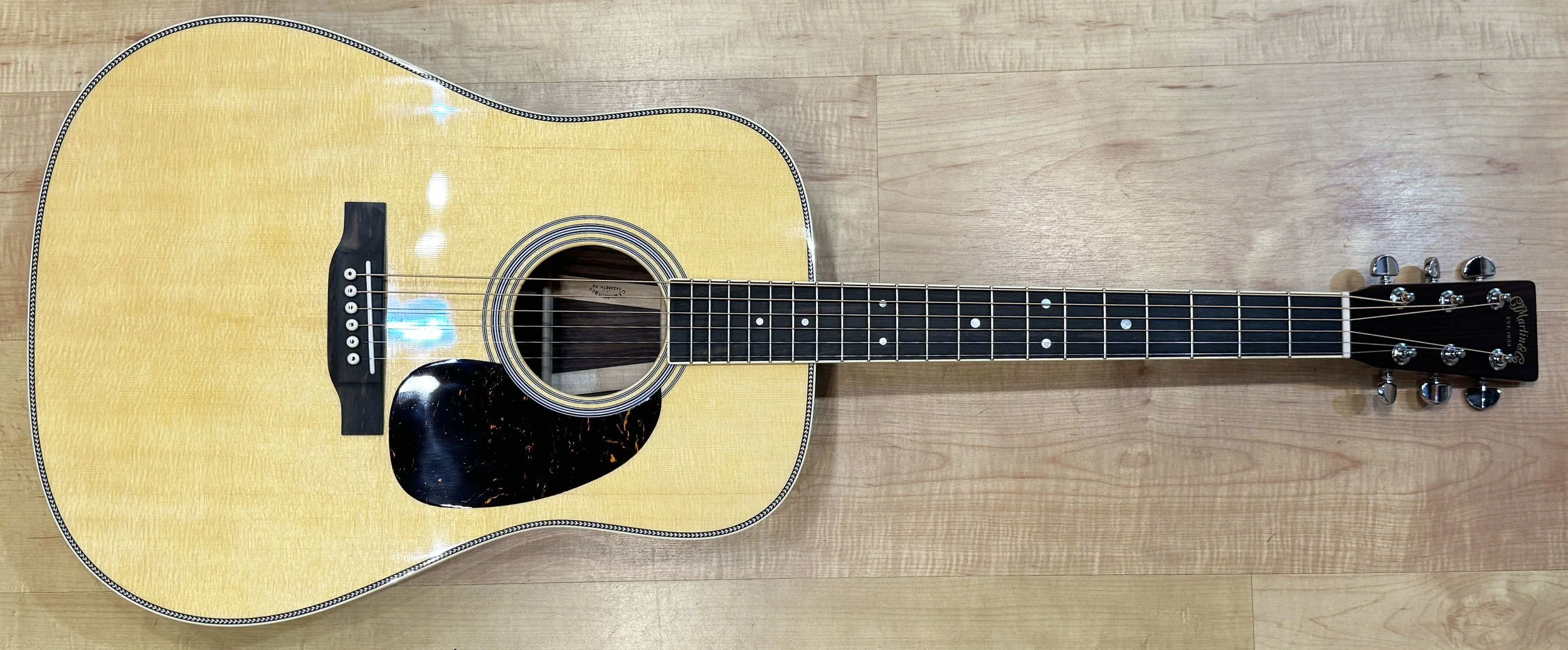 Front of the Martin Standard Series HD-35 Acoustic Guitar Previous Version