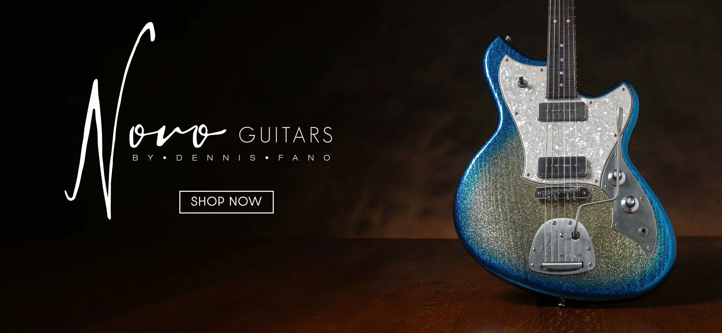 This Advertises Novo Guitars