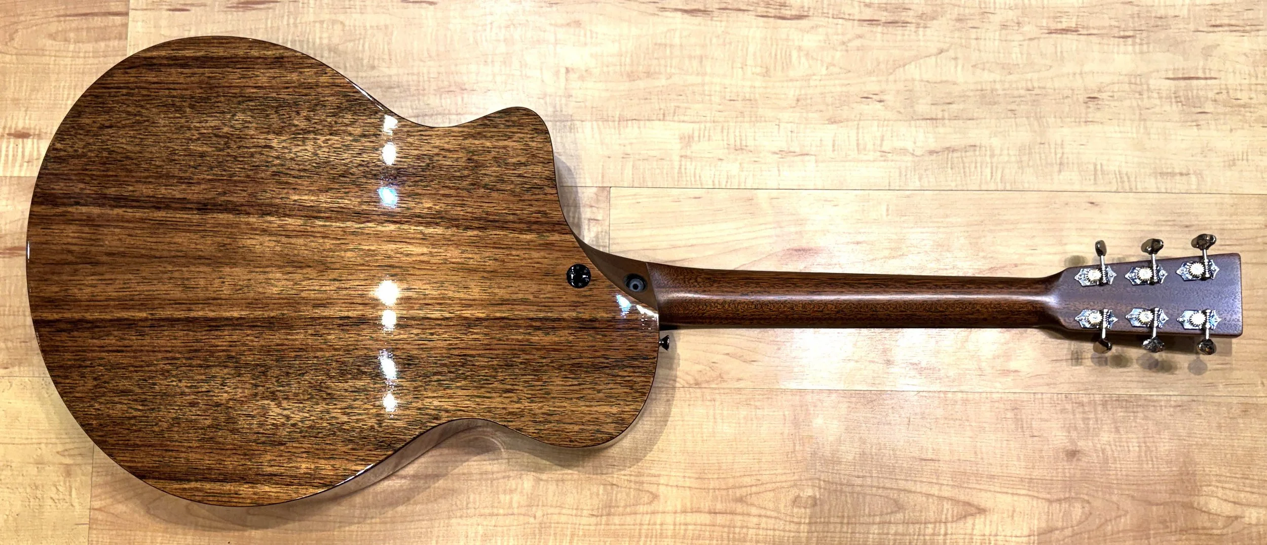 Back of the Martin Road Series SC-13E Acoustic-Electric Guitar (Previous Model)