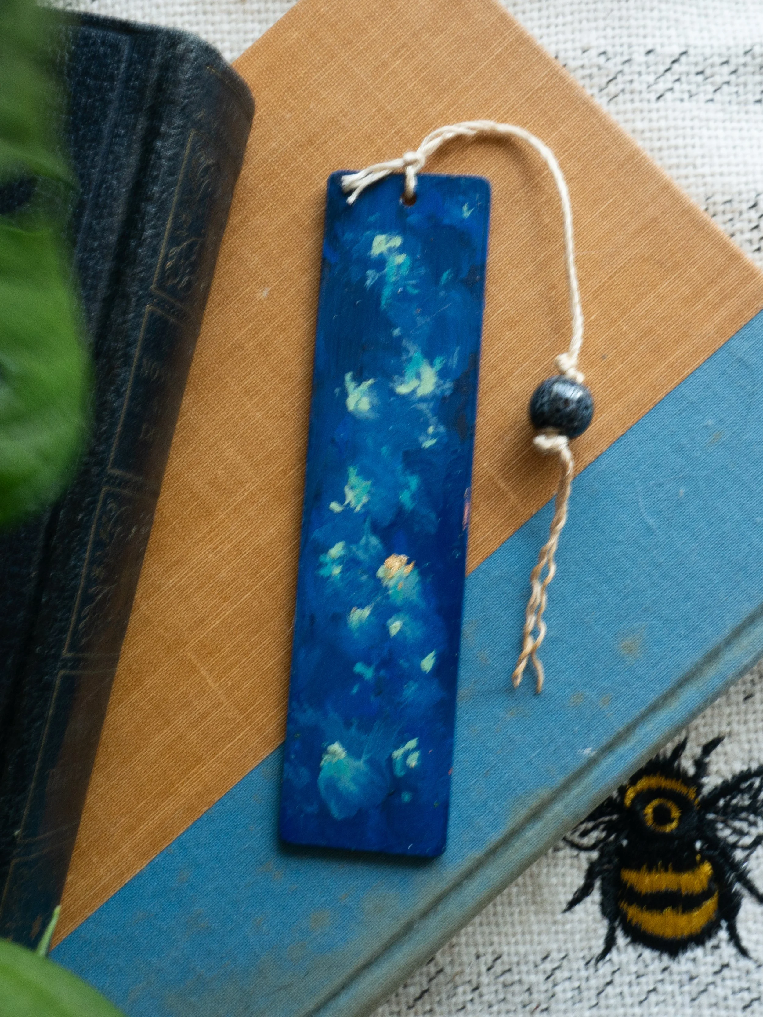 Bead and Button Bookmark XII