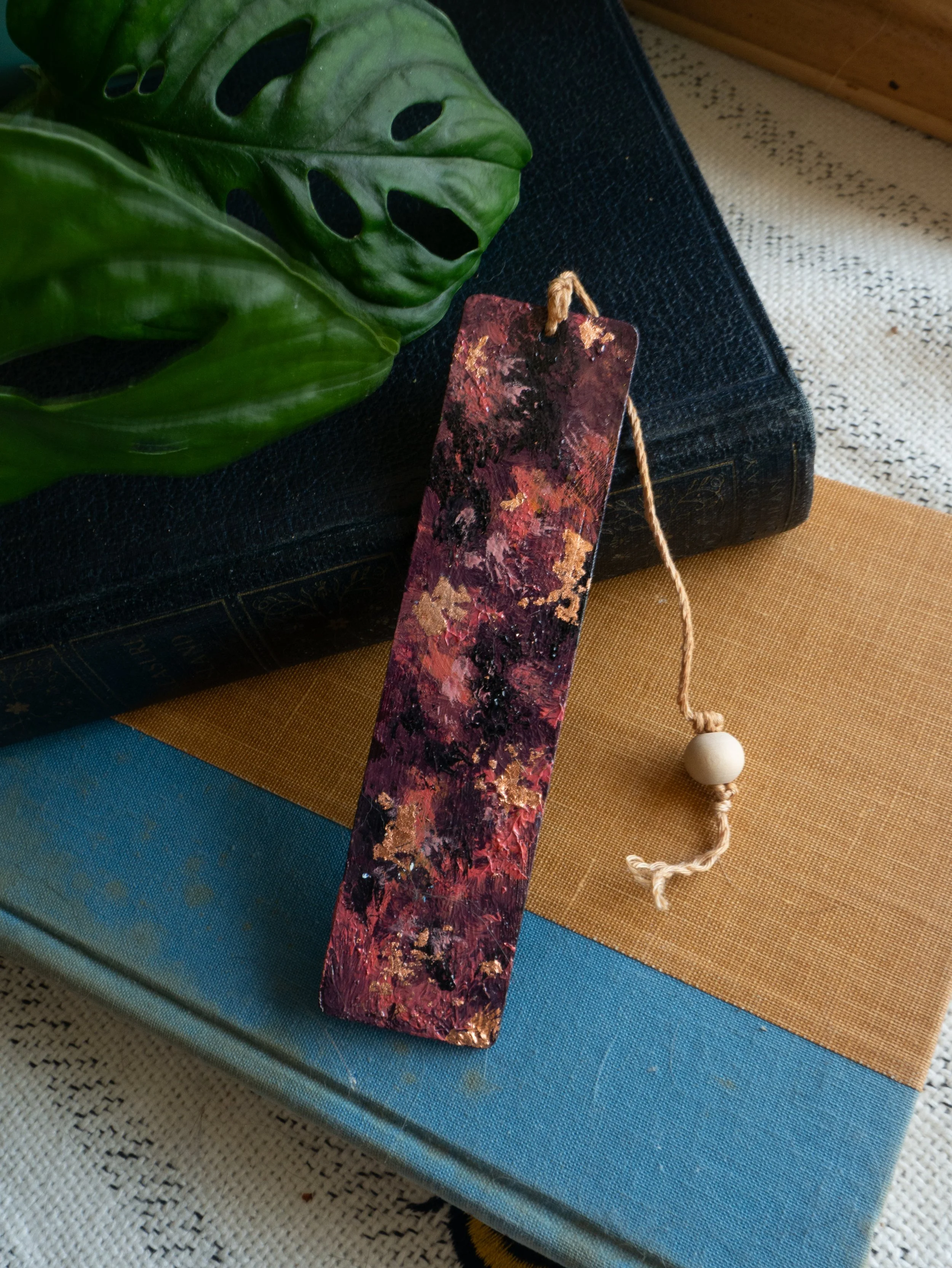 Bead and Button Bookmark XIX