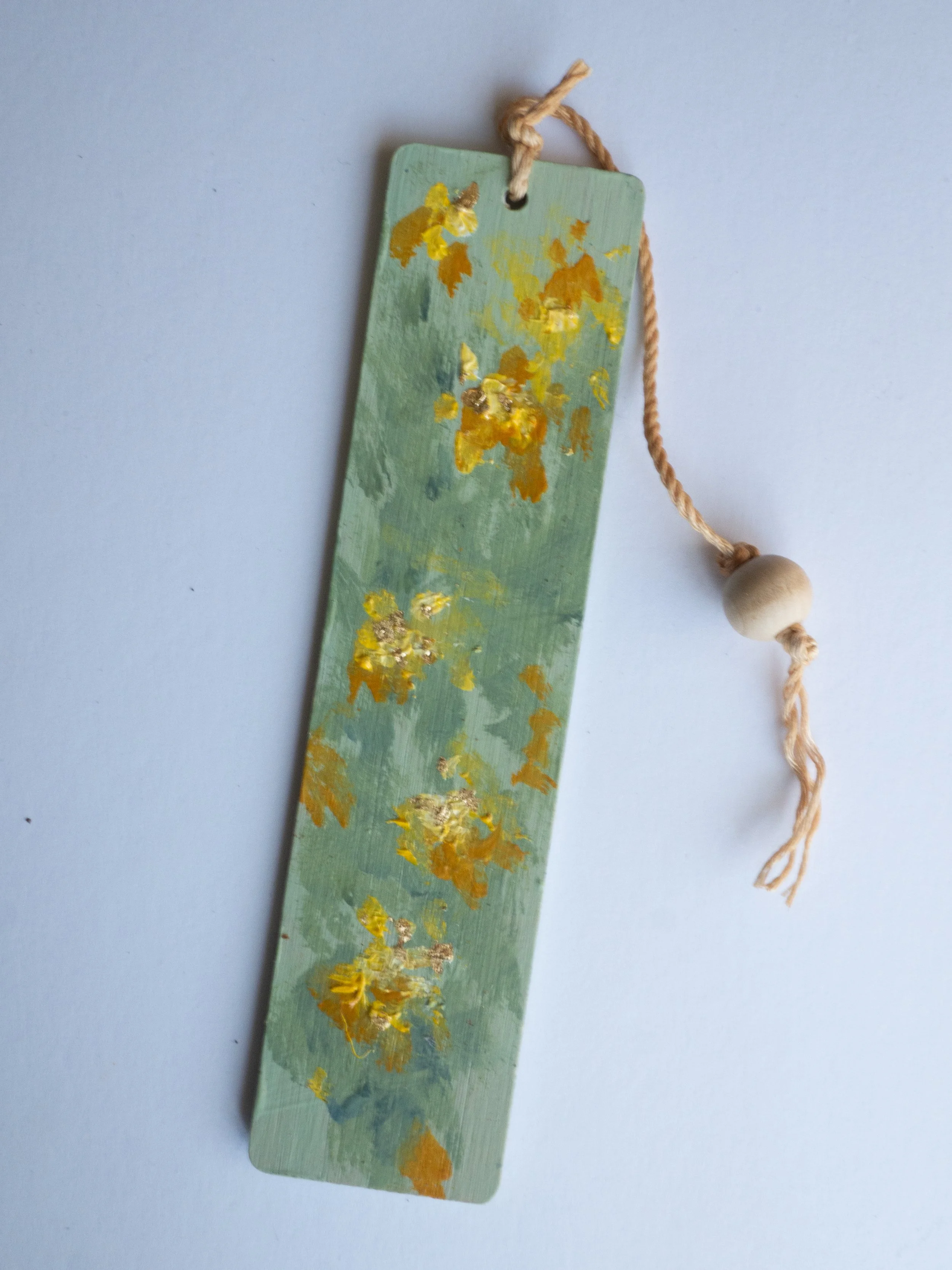 Bead and Button Bookmark VII