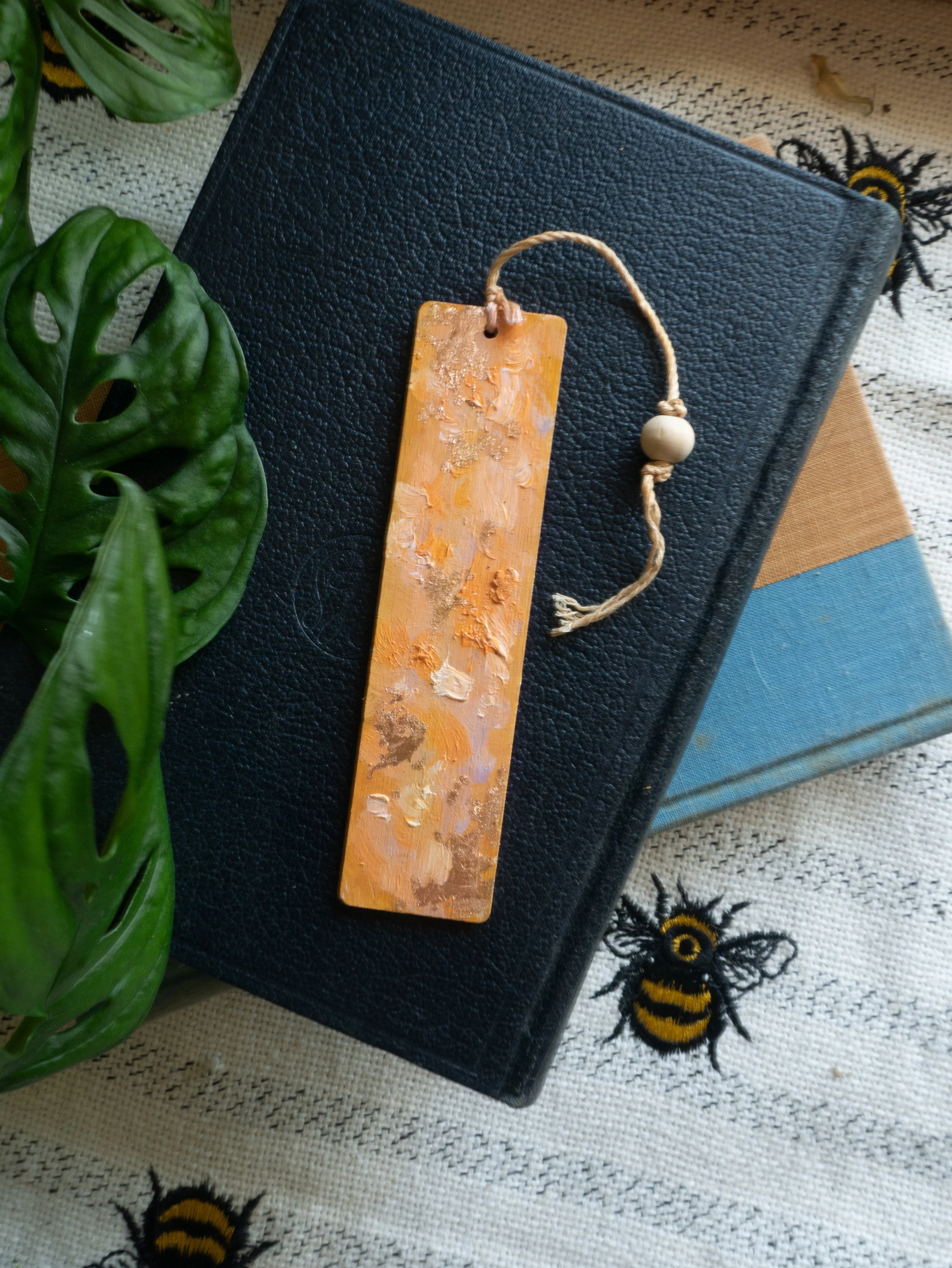 Bead and Button Bookmark IV