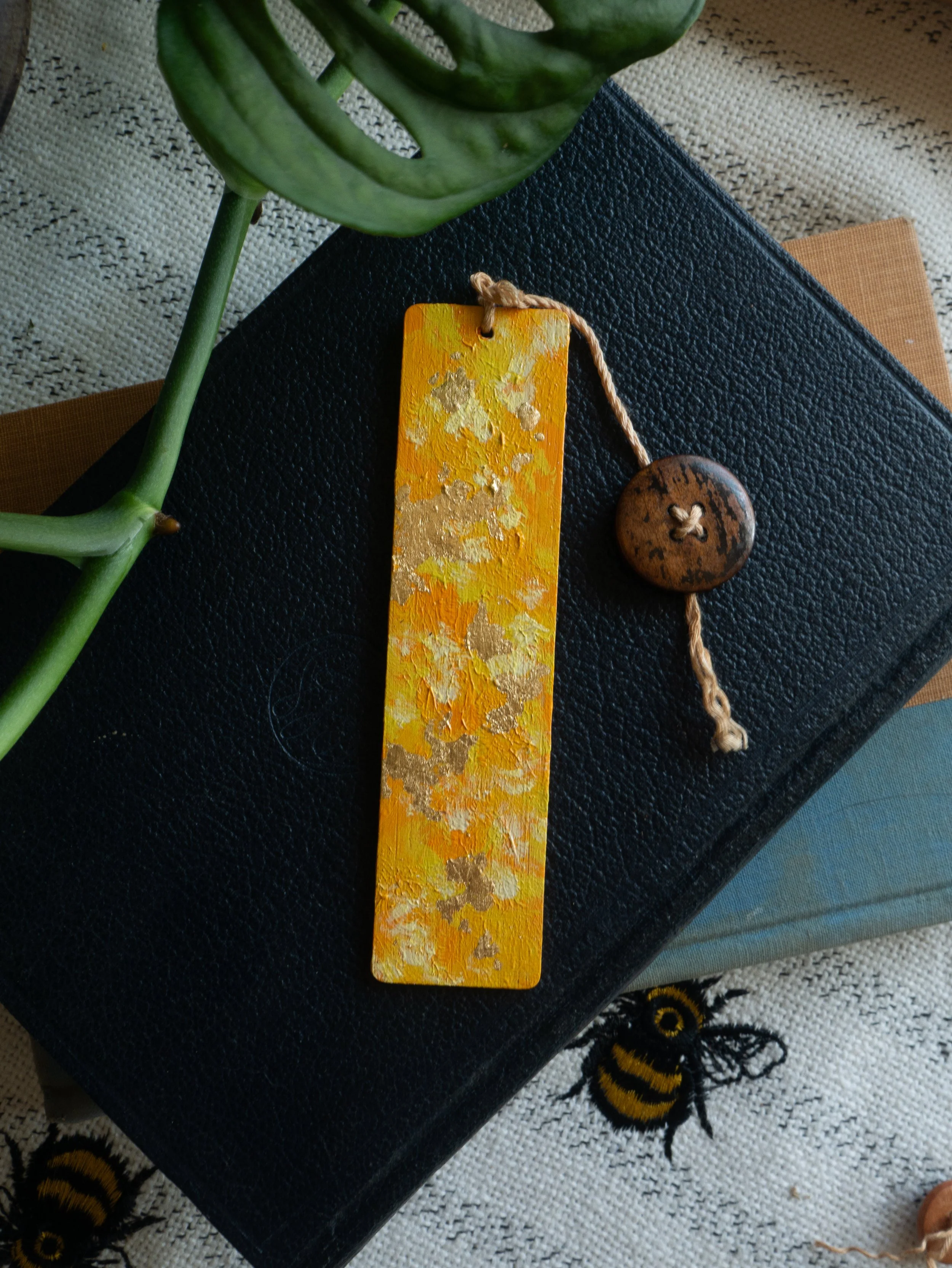 Bead and Button Bookmark V