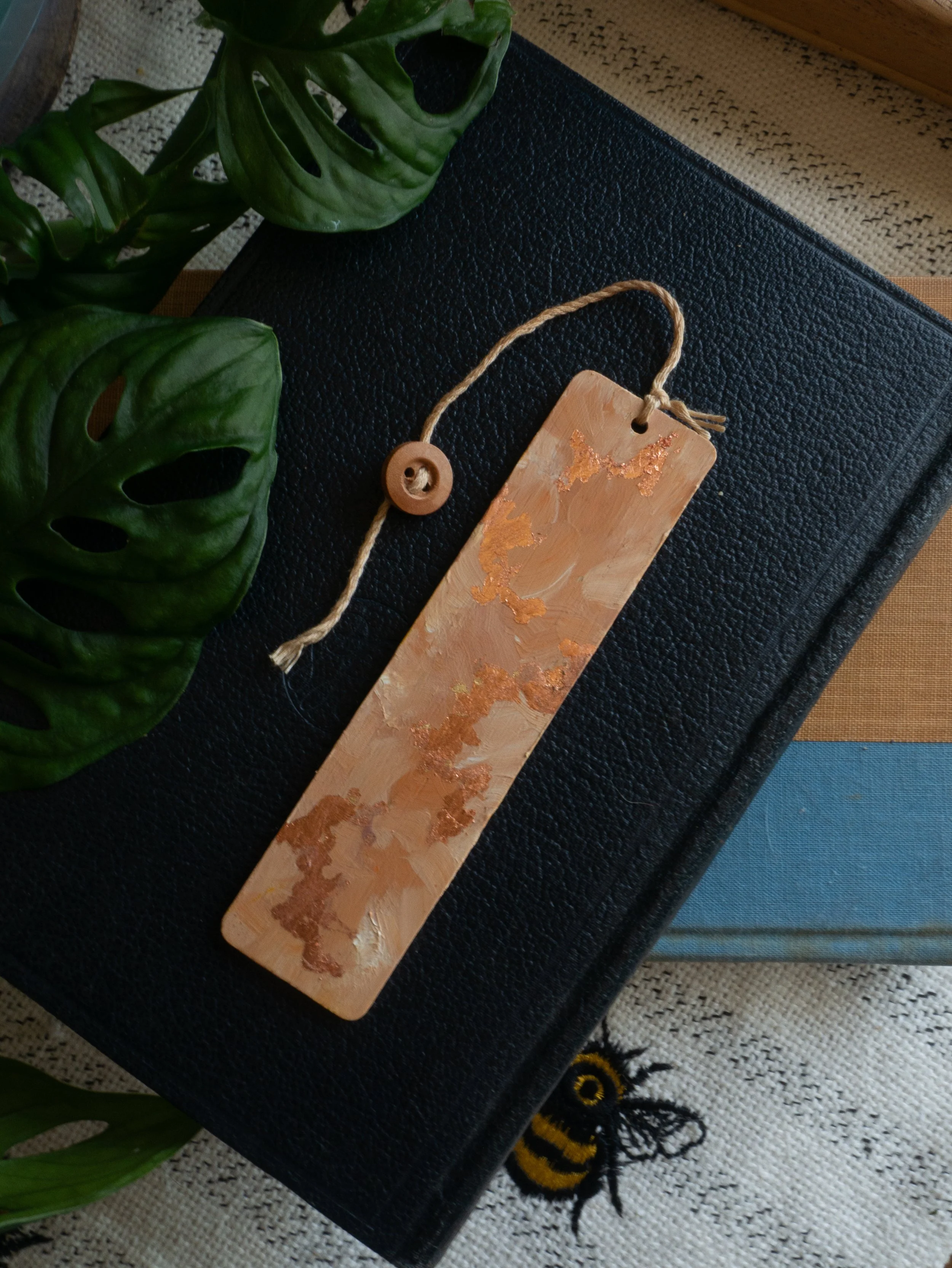Bead and Button Bookmark III