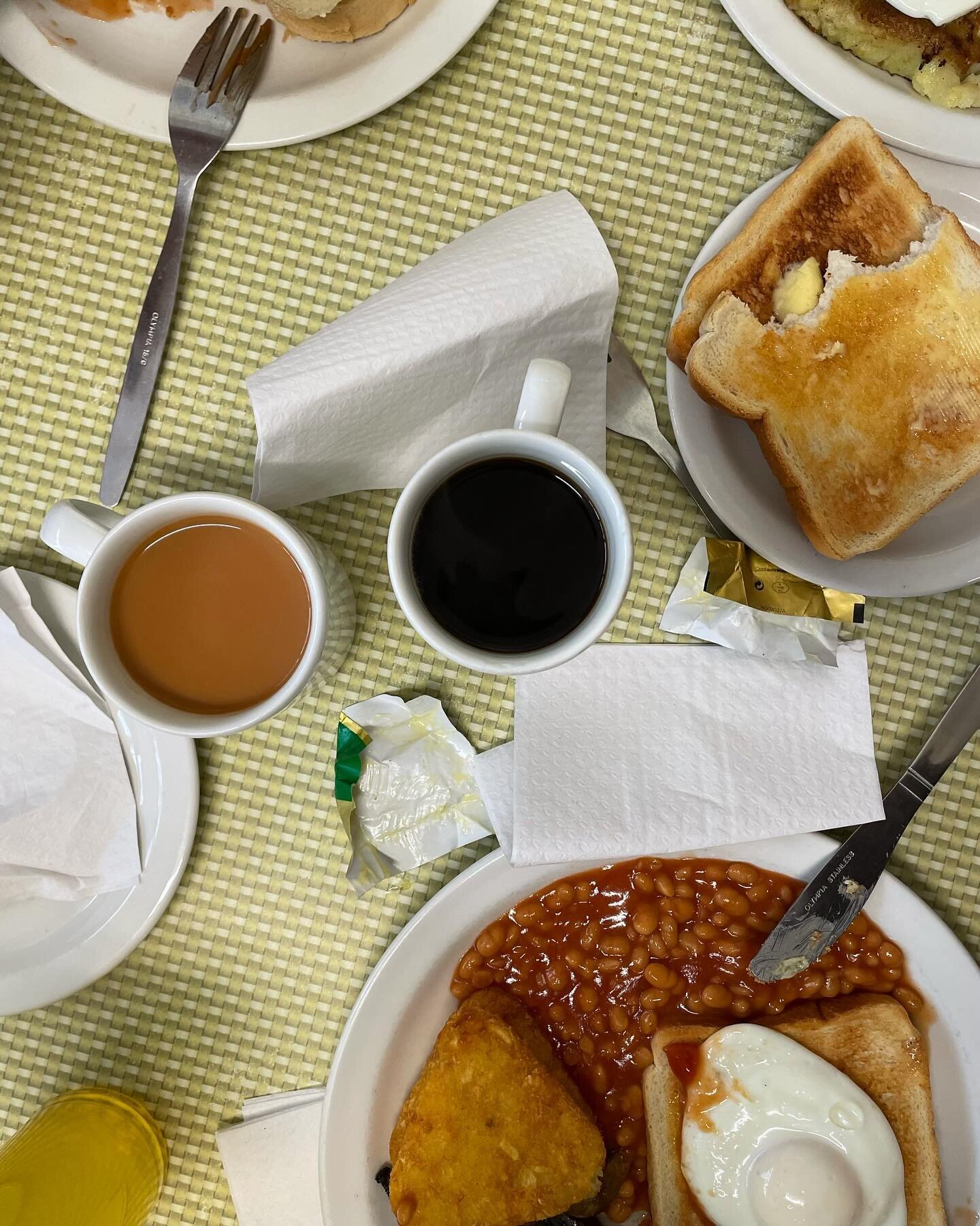 Everyone thinks they know the best spot for a full English in London but I actually do. 😏 This is the fuel we needed for a day of exploring brutalist architecture. 👌
(PSA &mdash; This is now a travel account, please keep up. 😂)