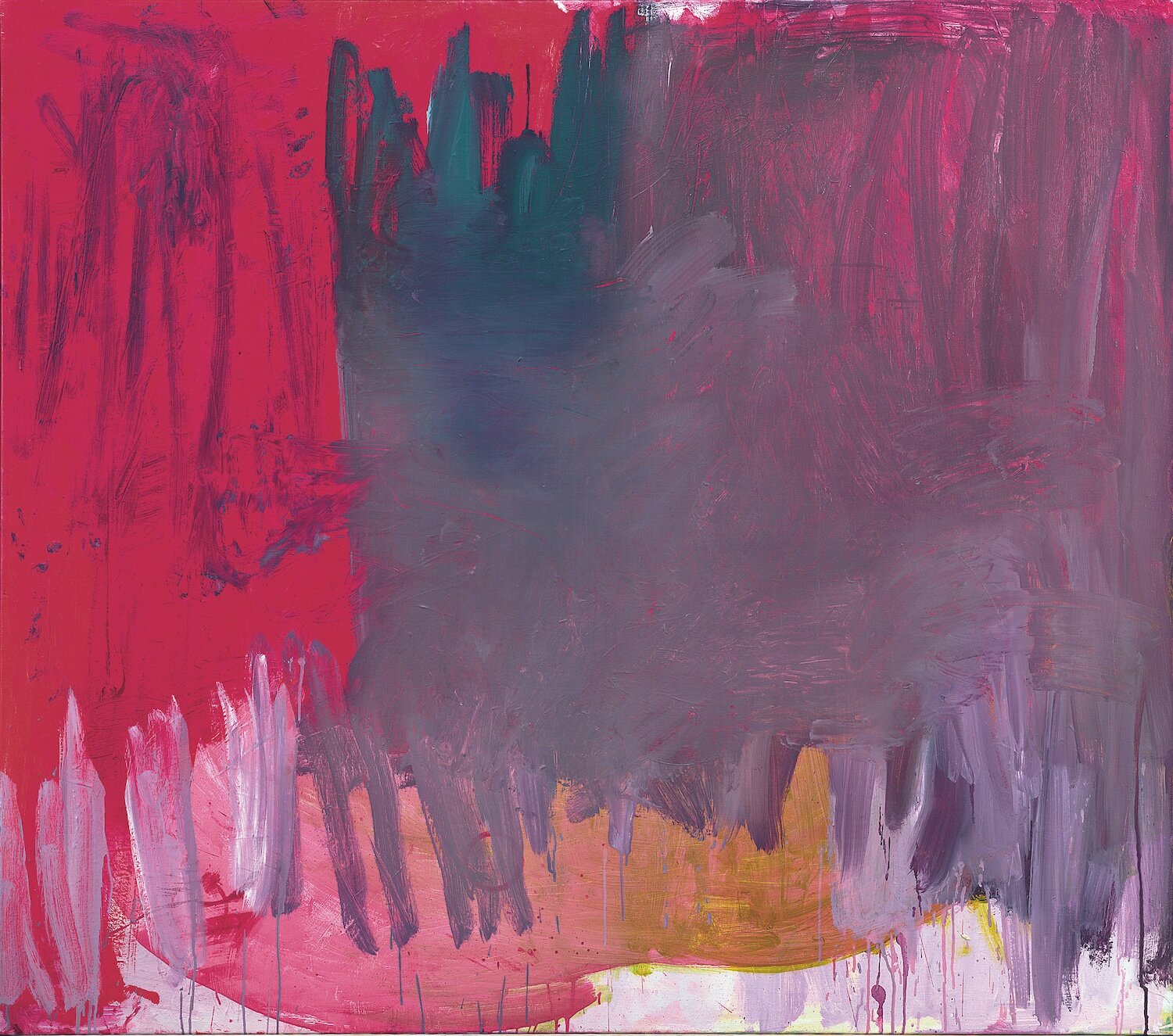 ohne Titel, 1999, Öl auf Leinwand, 123x140cm