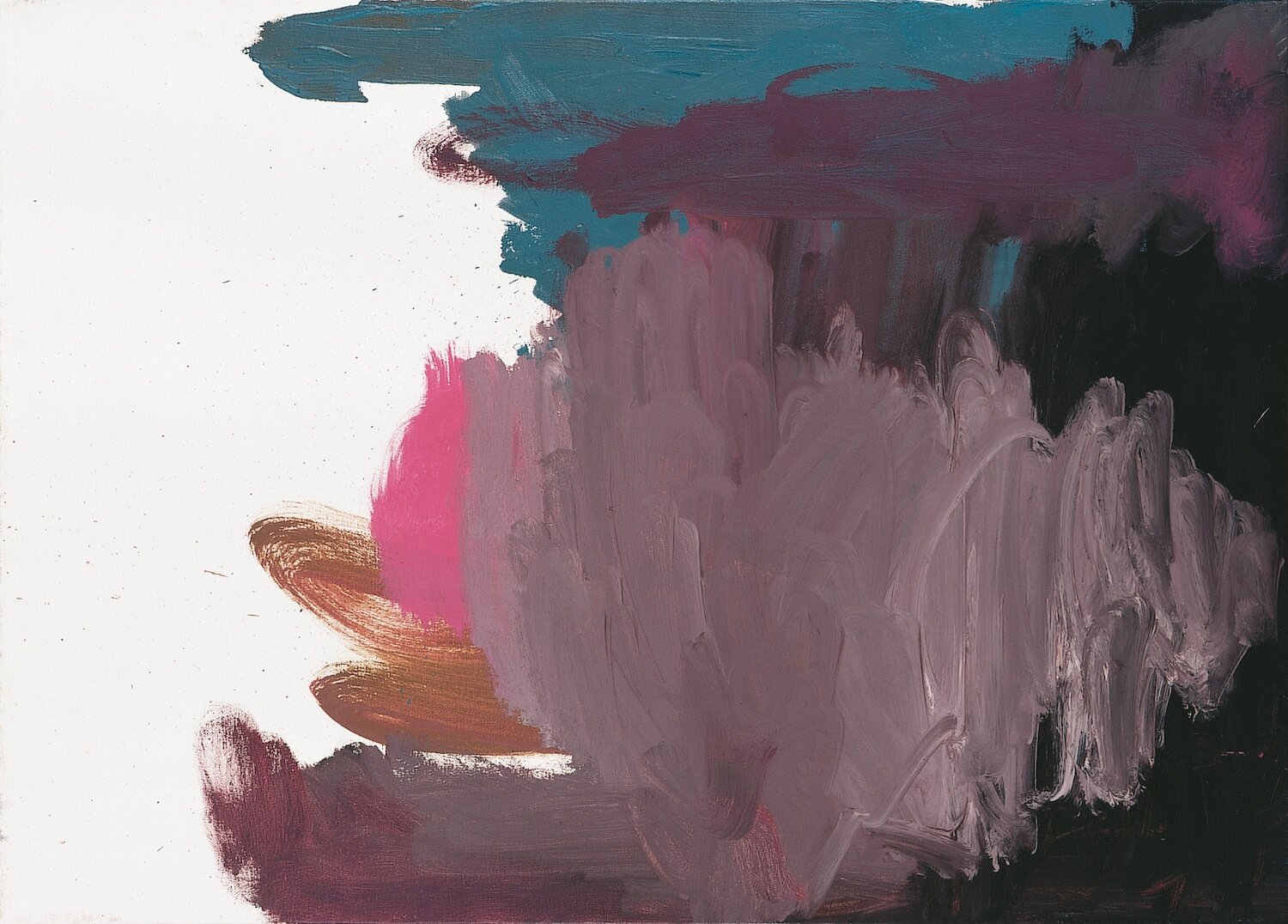 ohne Titel, 2002, Öl auf Leinwand, 50x70cm