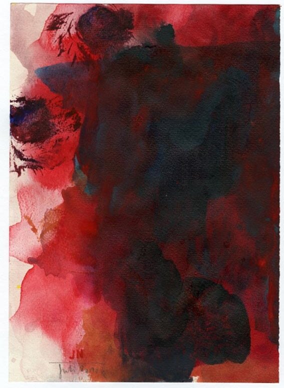 Dämon 1, 2010, Tempera, 20.7x14.7cm